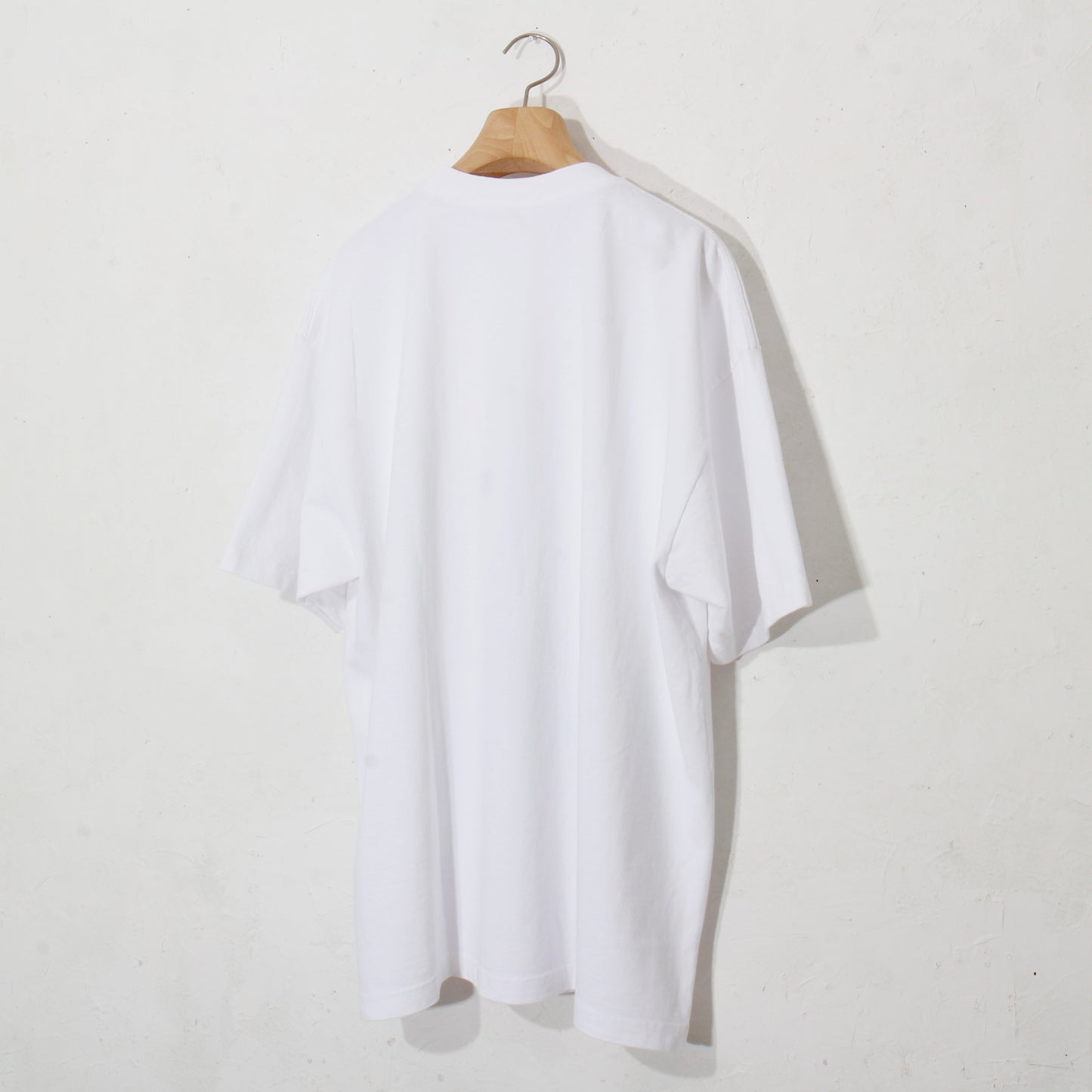 market print T-shirt / sox / wh