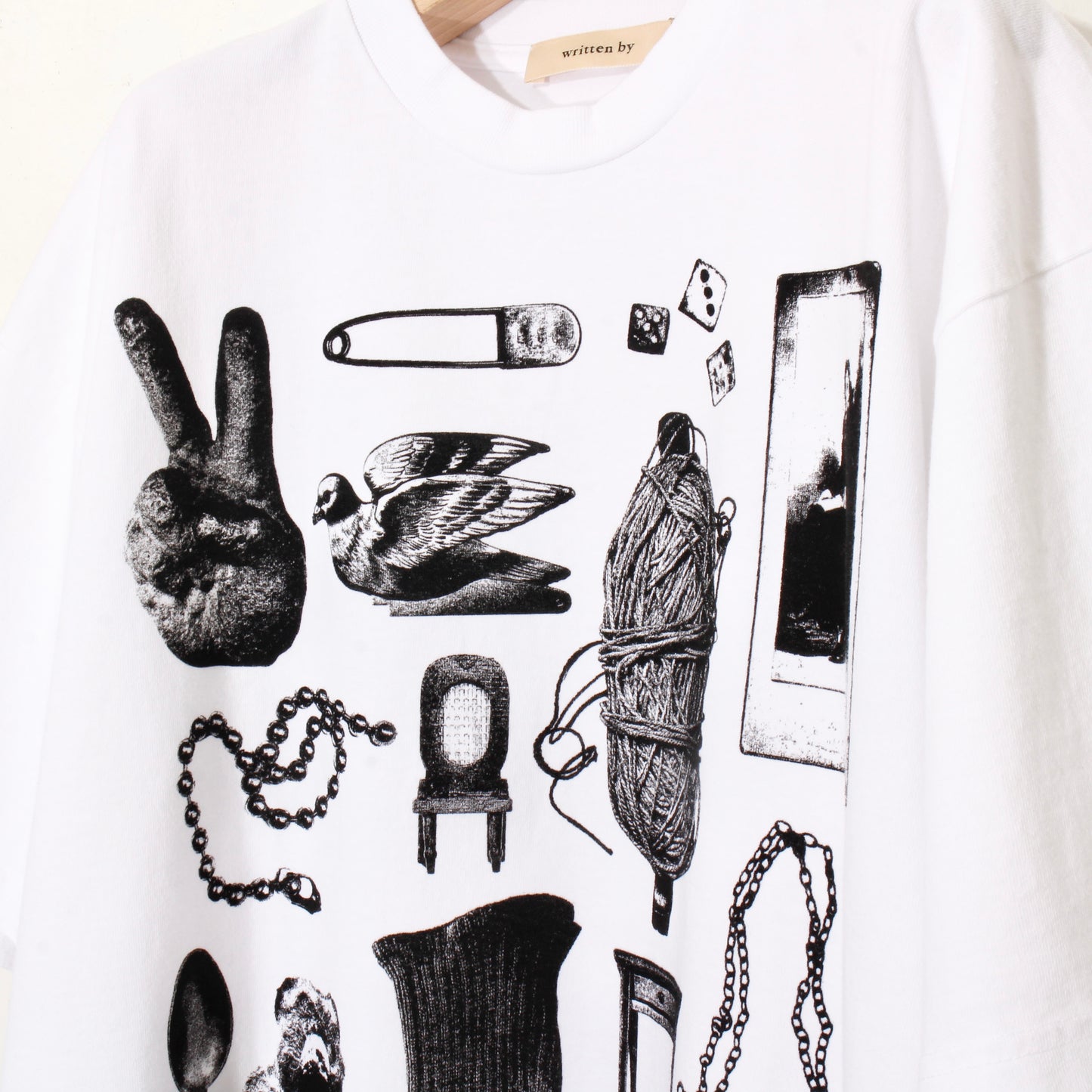 market print T-shirt / market