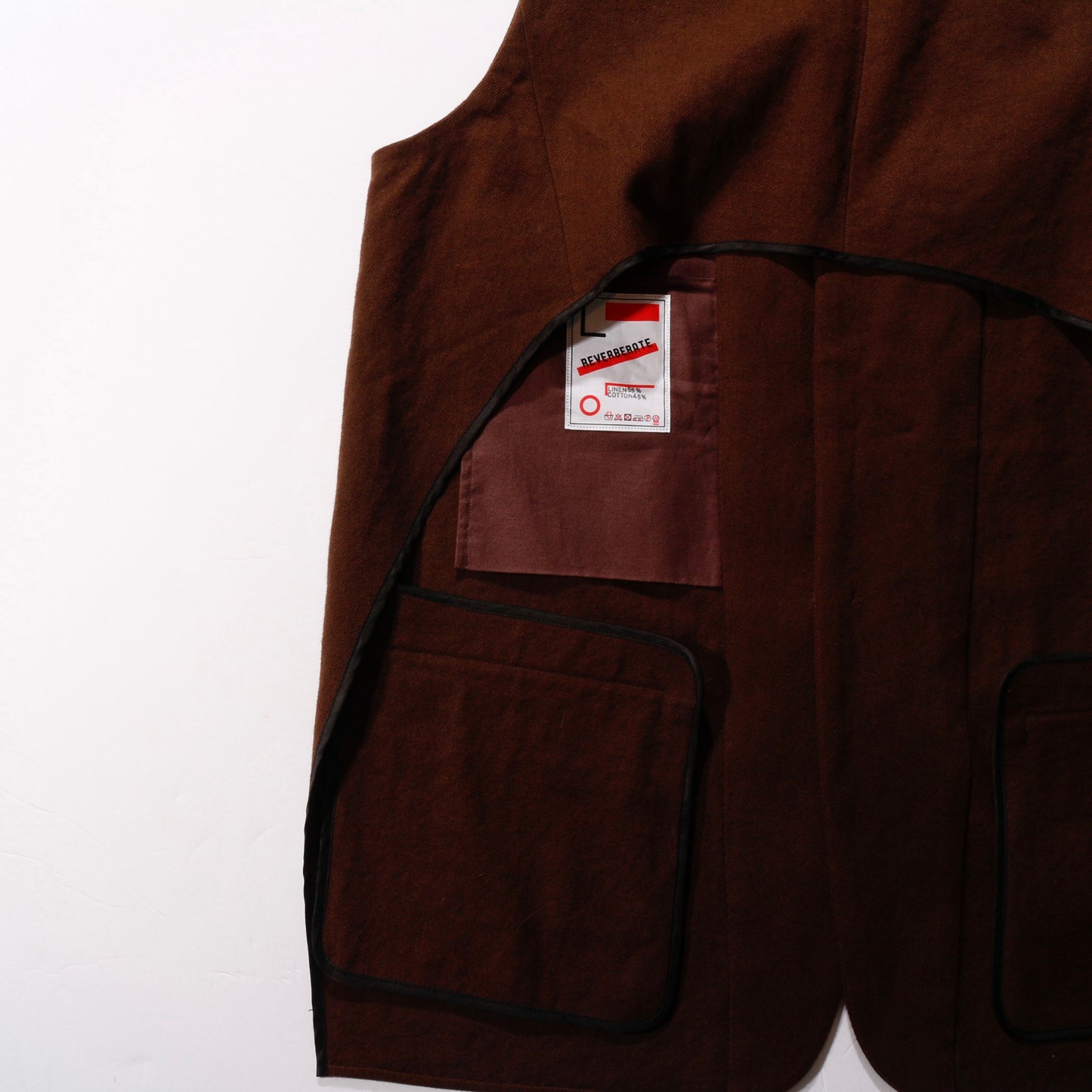 ヤードセール / REVERBERATE /リバーバレイト / ブラウンベスト