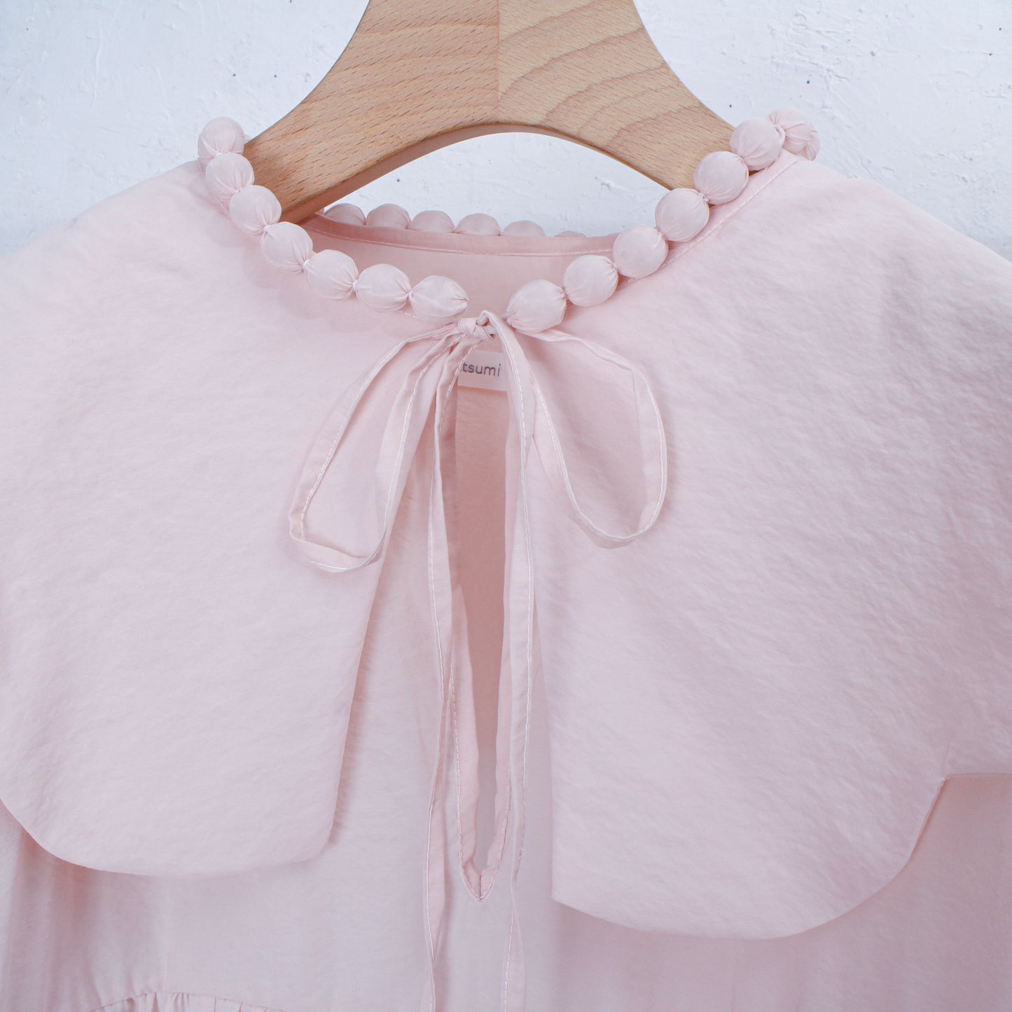 【custom order】natsumi osawa/pearl scalloped tunic※受注商品となります/9月2日(火)22:00締切となります