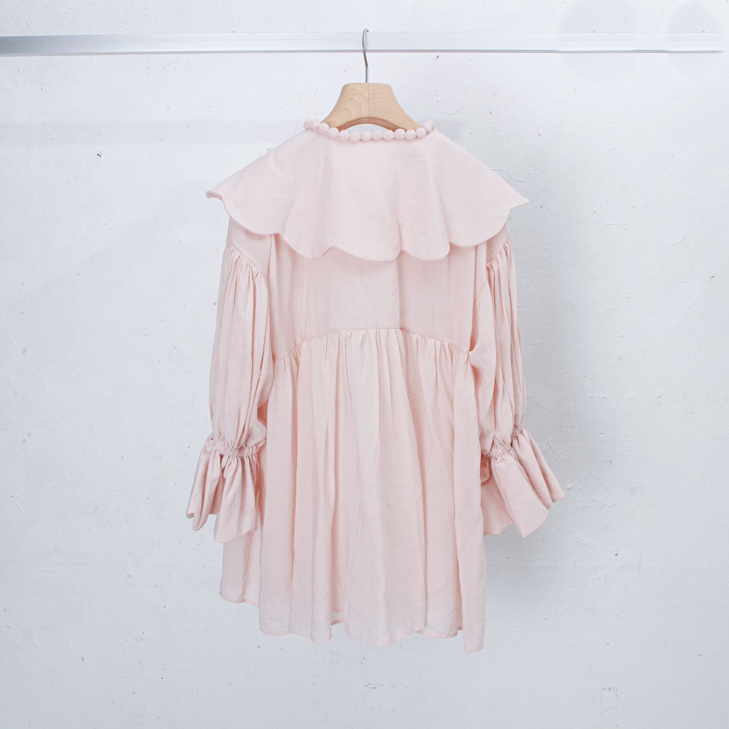 【custom order】natsumi osawa/pearl scalloped tunic※受注商品となります/9月2日(火)22:00締切となります