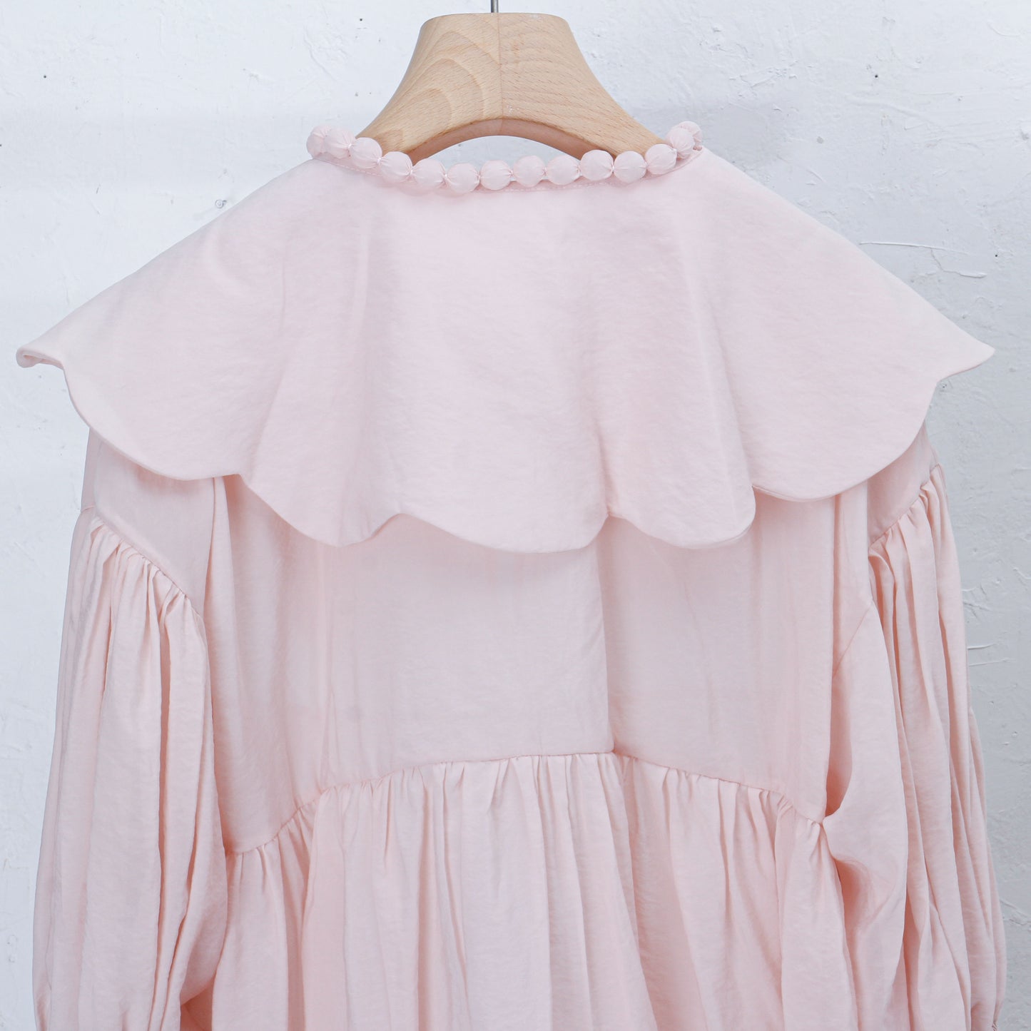 【custom order】natsumi osawa/pearl scalloped tunic※受注商品となります/9月2日(火)22:00締切となります