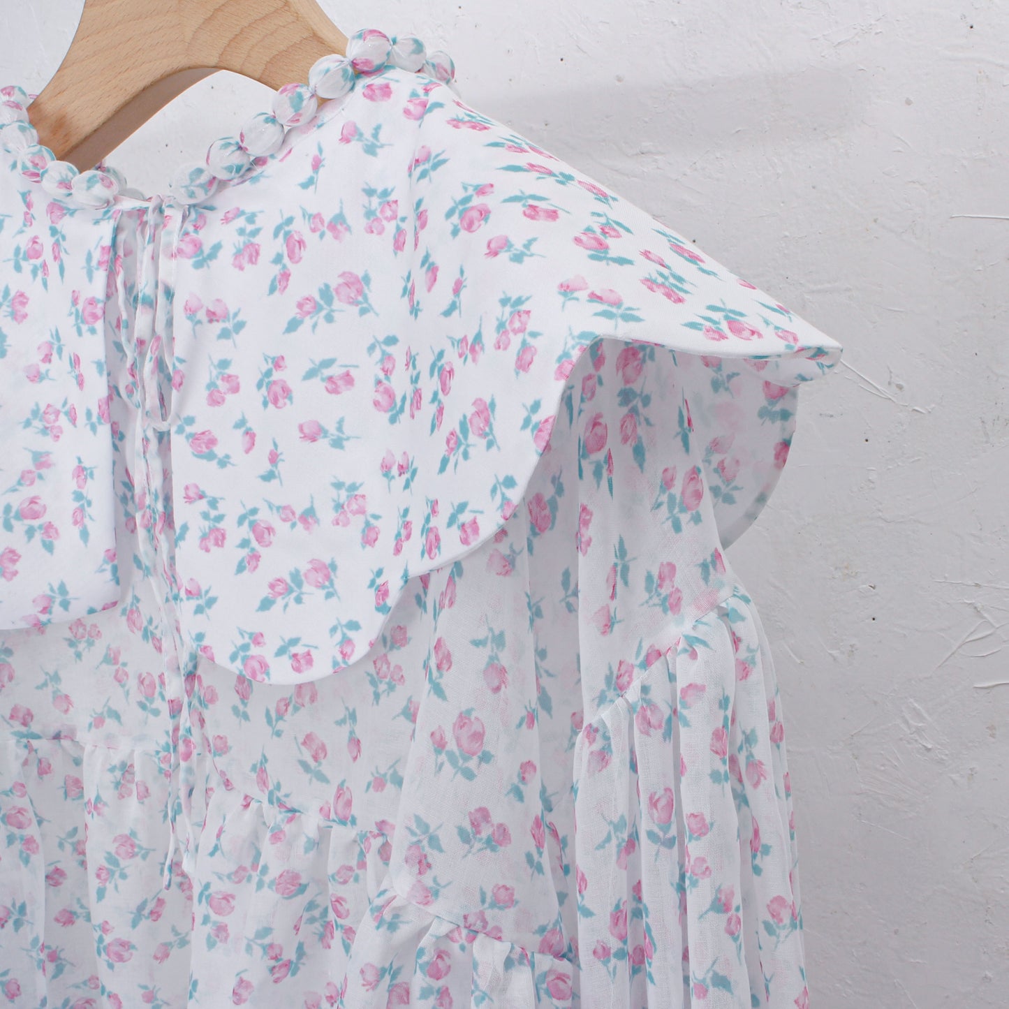 【custom order】natsumi osawa/pearl scalloped tunic※受注商品となります/9月2日(火)22:00締切となります