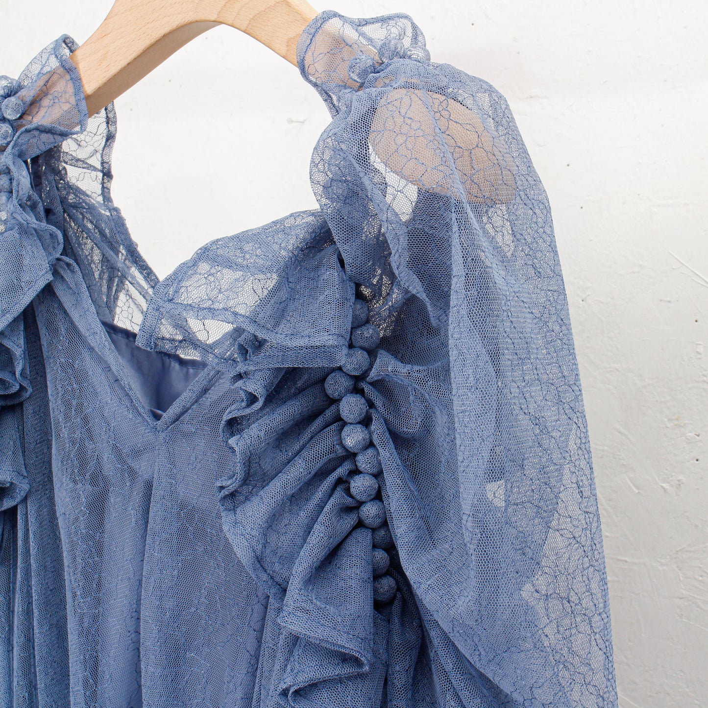 【custom order】natsumi osawa/papillon sleeve dress ※受注商品となります/9月2日(火)22:00締切となります