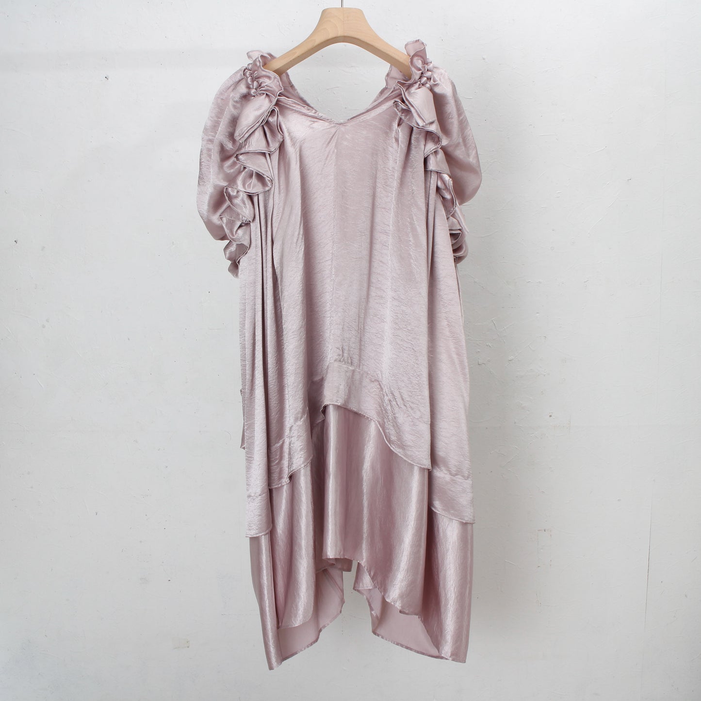 【custom order】natsumi osawa/papillon sleeve dress ※受注商品となります/9月2日(火)22:00締切となります