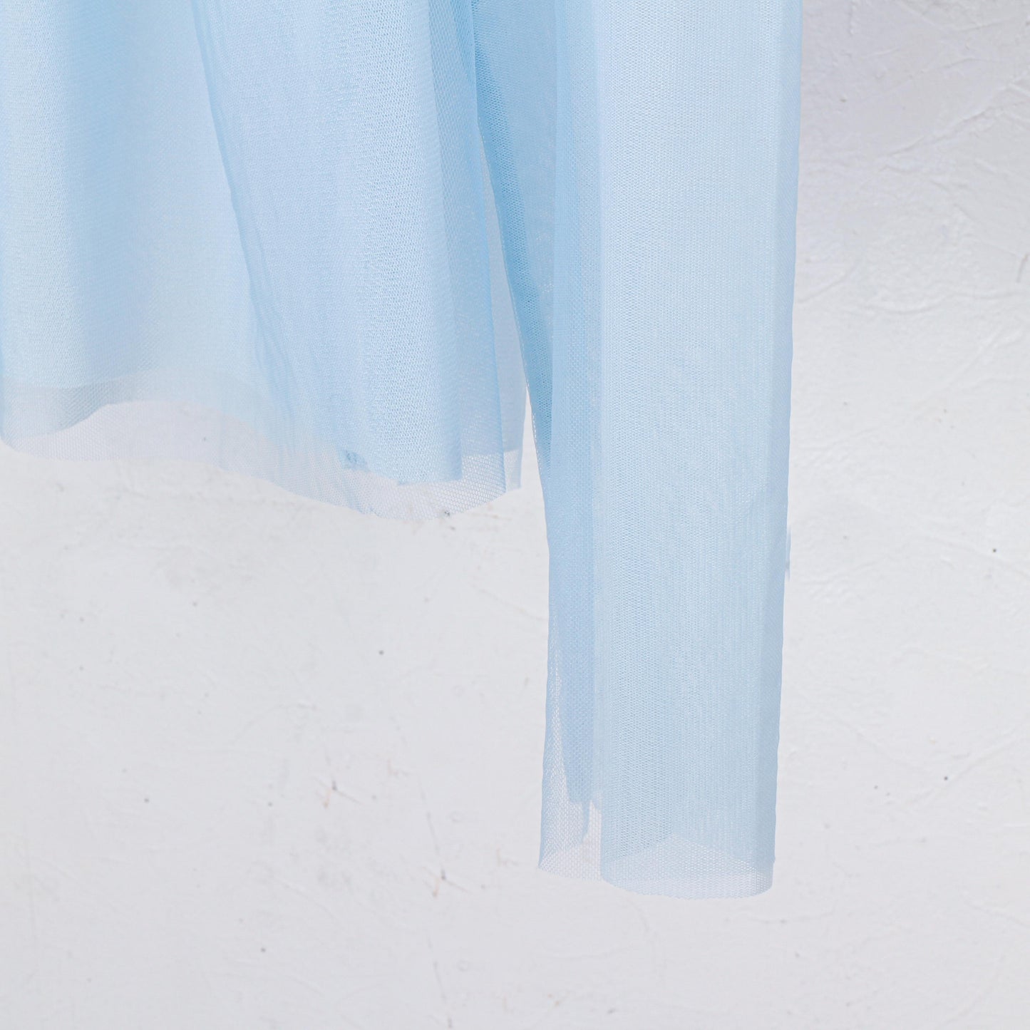 natsumi osawa/Tulle shibori tops #blue