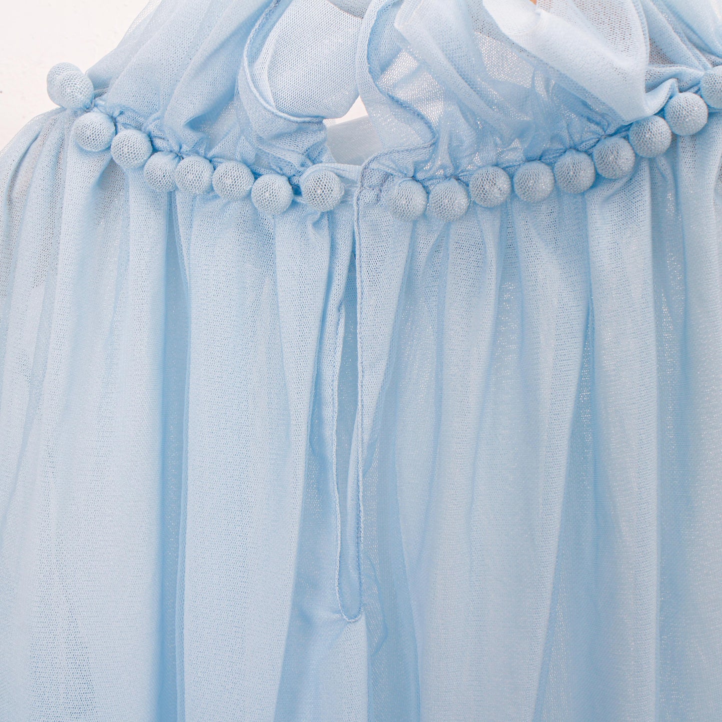natsumi osawa/Tulle shibori tops #blue