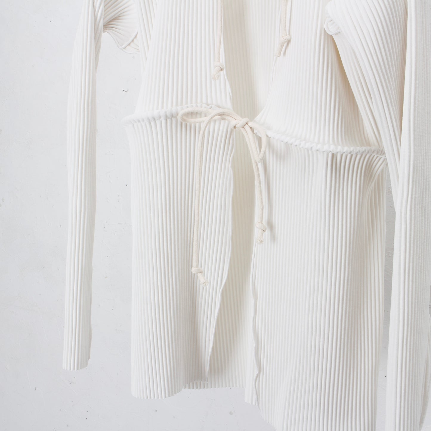 to do kotohayokozawa /CRISP ROPE CARDIGAN / white