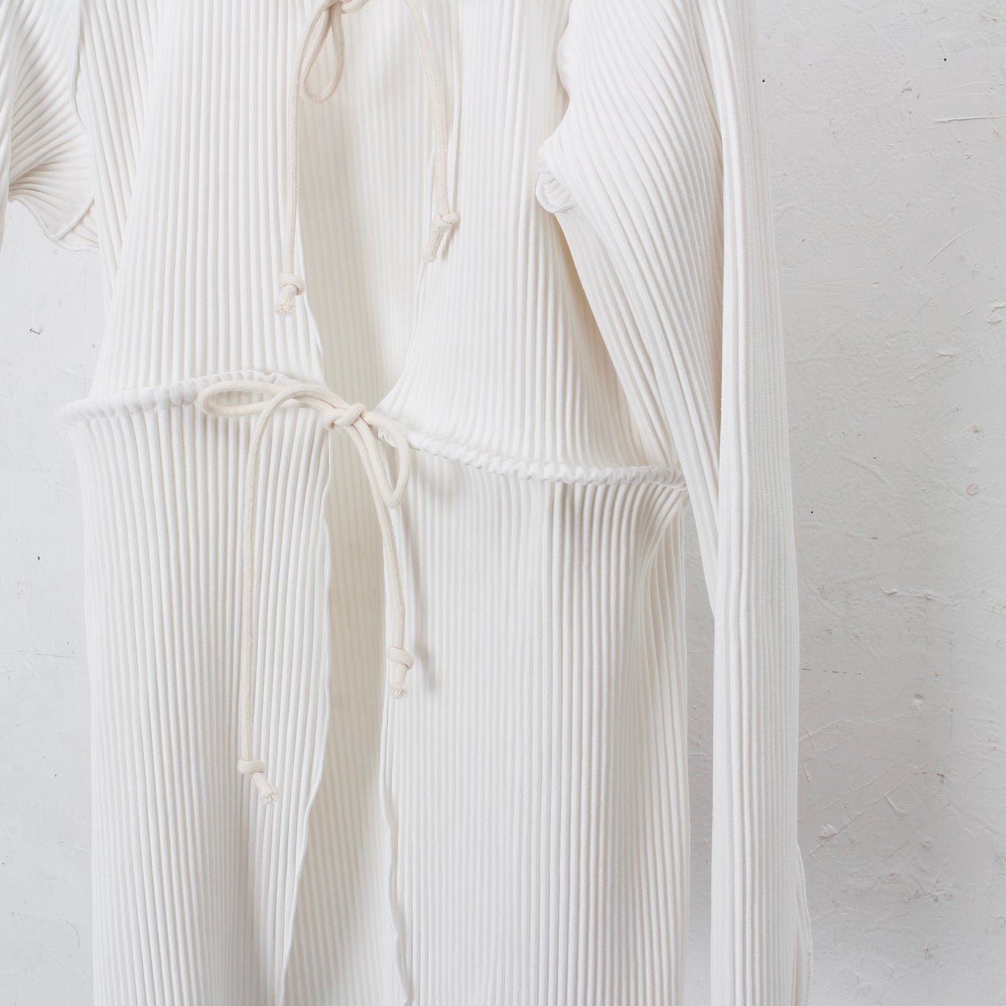 to do kotohayokozawa /CRISP ROPE CARDIGAN / white