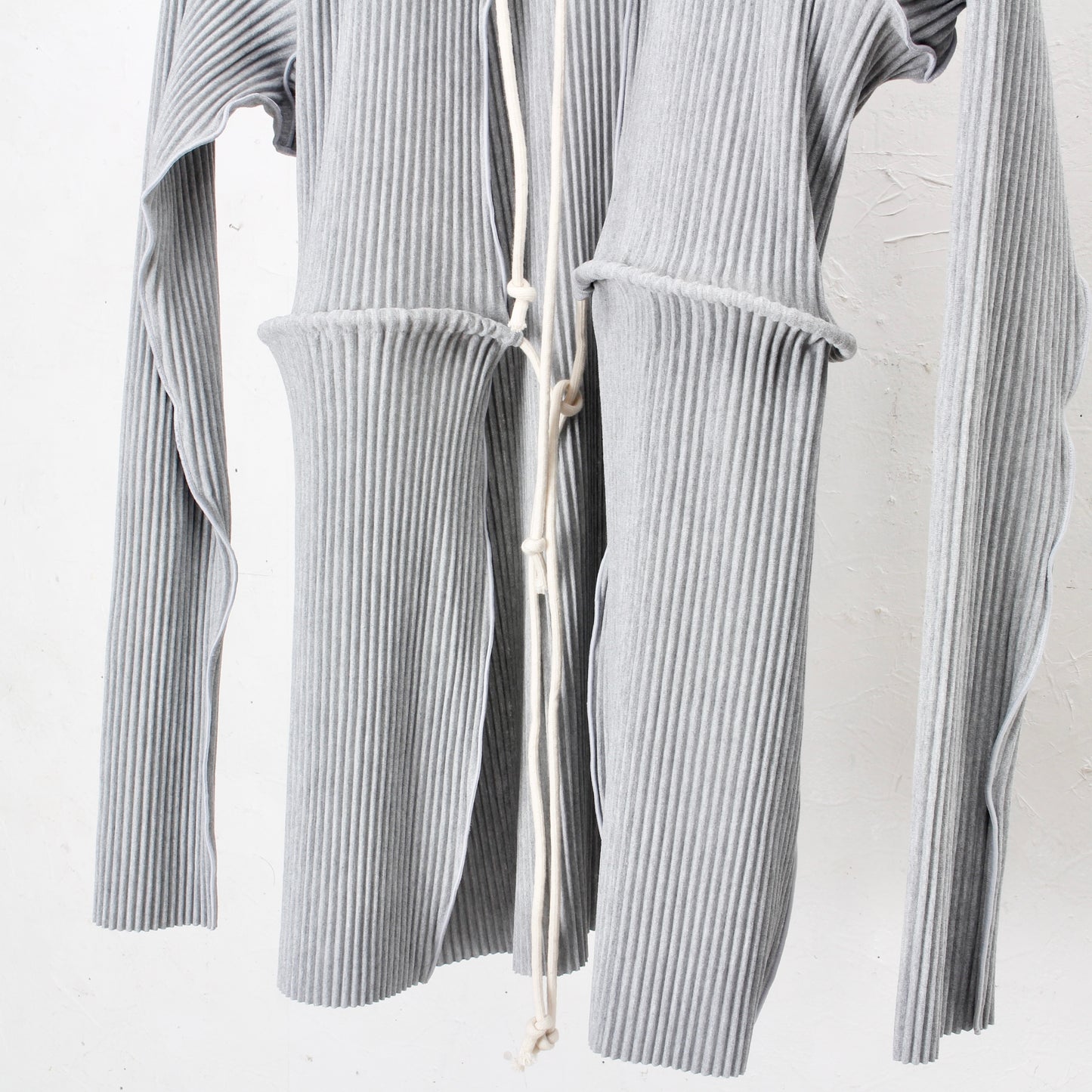 to do kotohayokozawa /CRISP ROPE CARDIGAN / gray