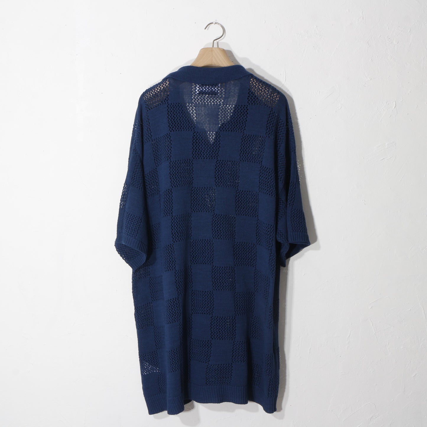 CHECKER WEB SKIPPER POLO /blue