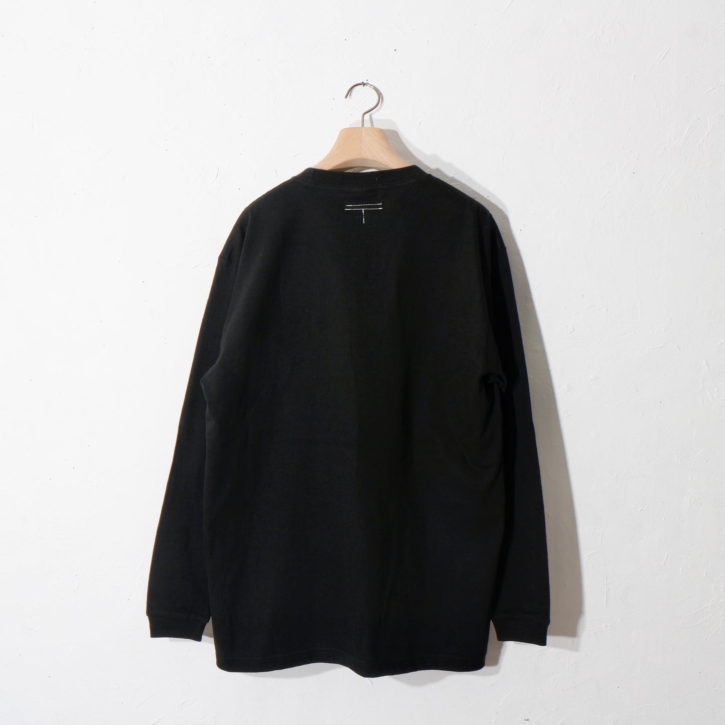 I'm abる to L/S T-shirt / bk
