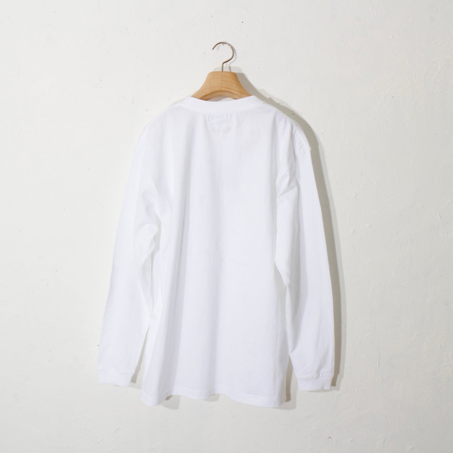 I'm abる to L/S T-shirt / wh