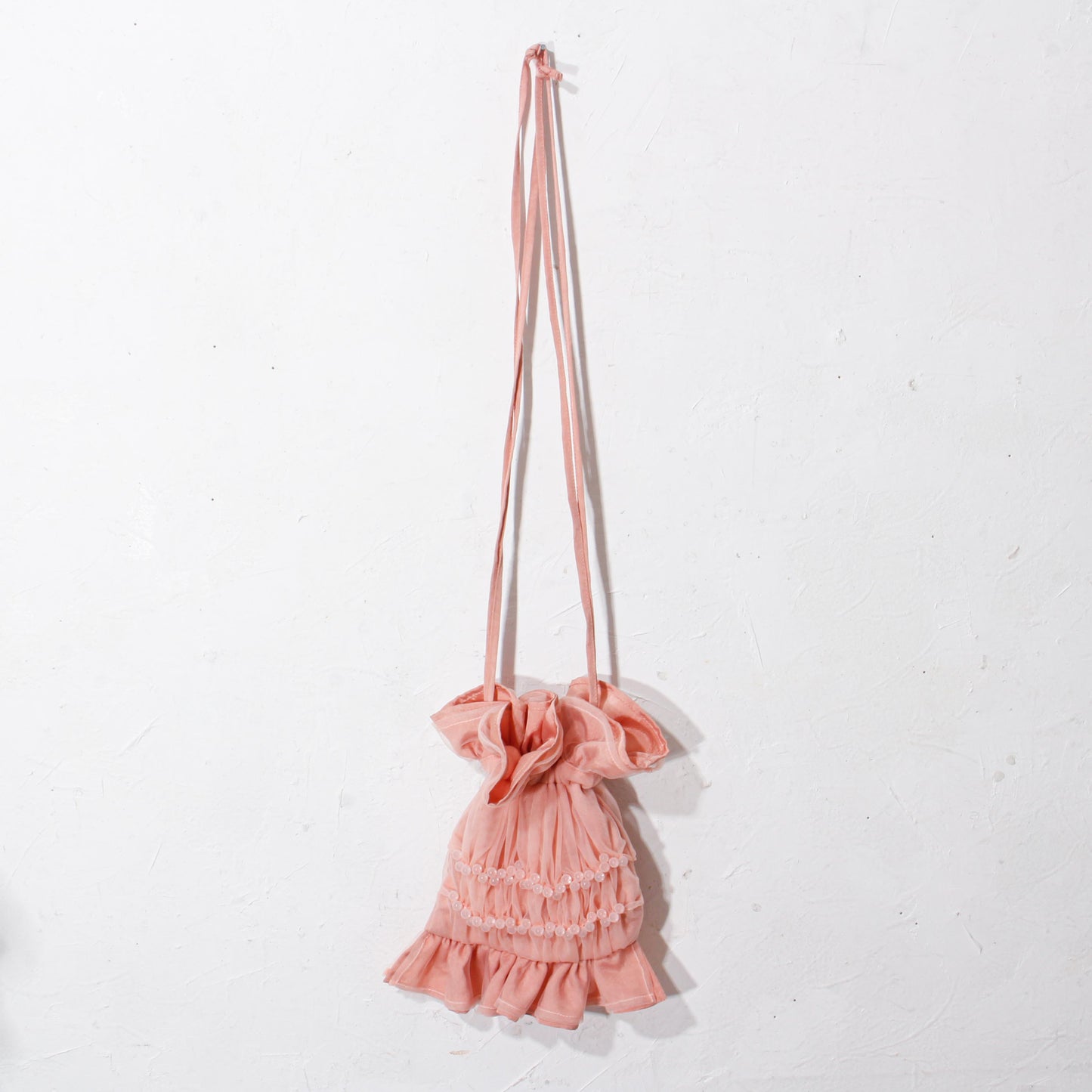 【新作】natsumi osawa/shibori tulle pochette
