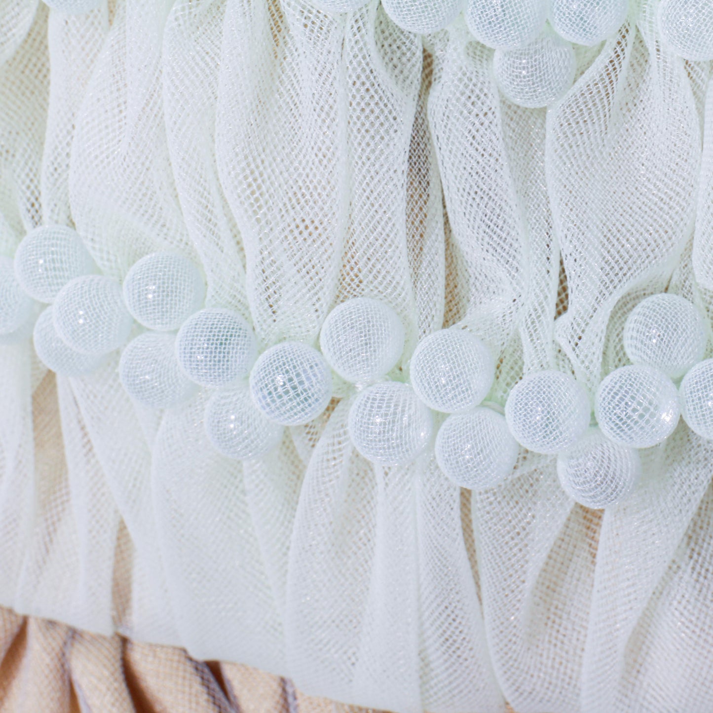 【新作】natsumi osawa/shibori tulle pochette