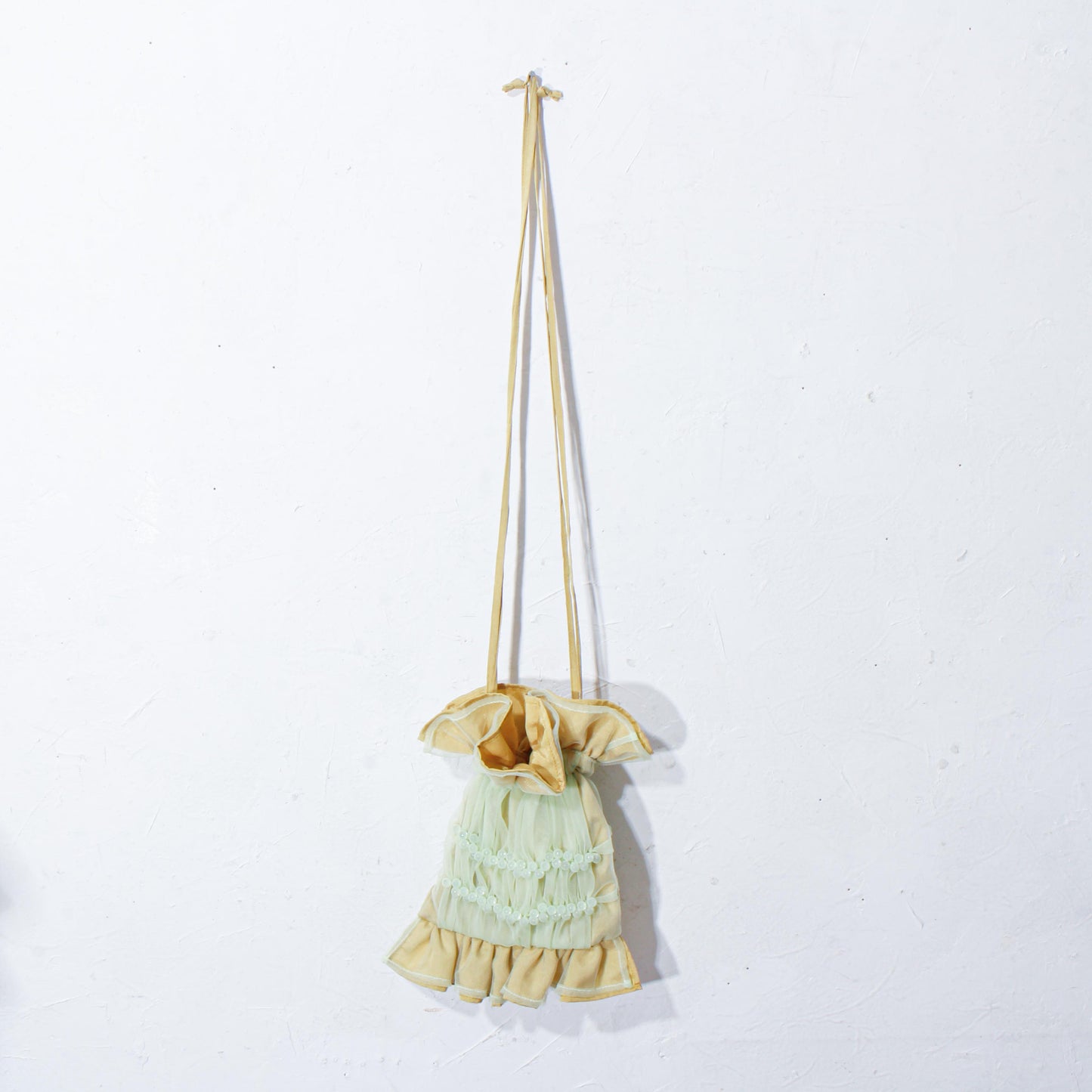 【新作】natsumi osawa/shibori tulle pochette