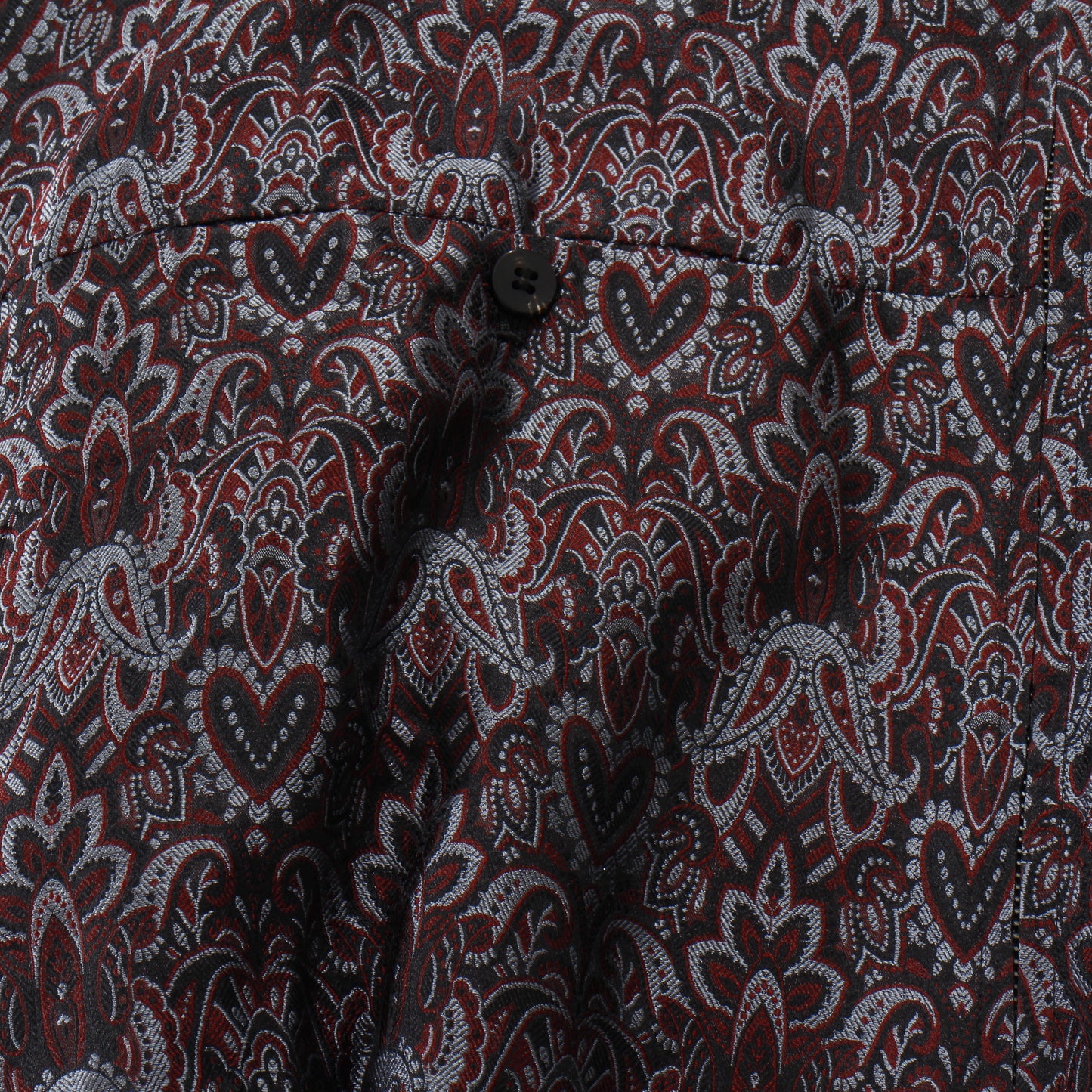 Persian Hand-Jaquard Hoodie Blouson /saxblue