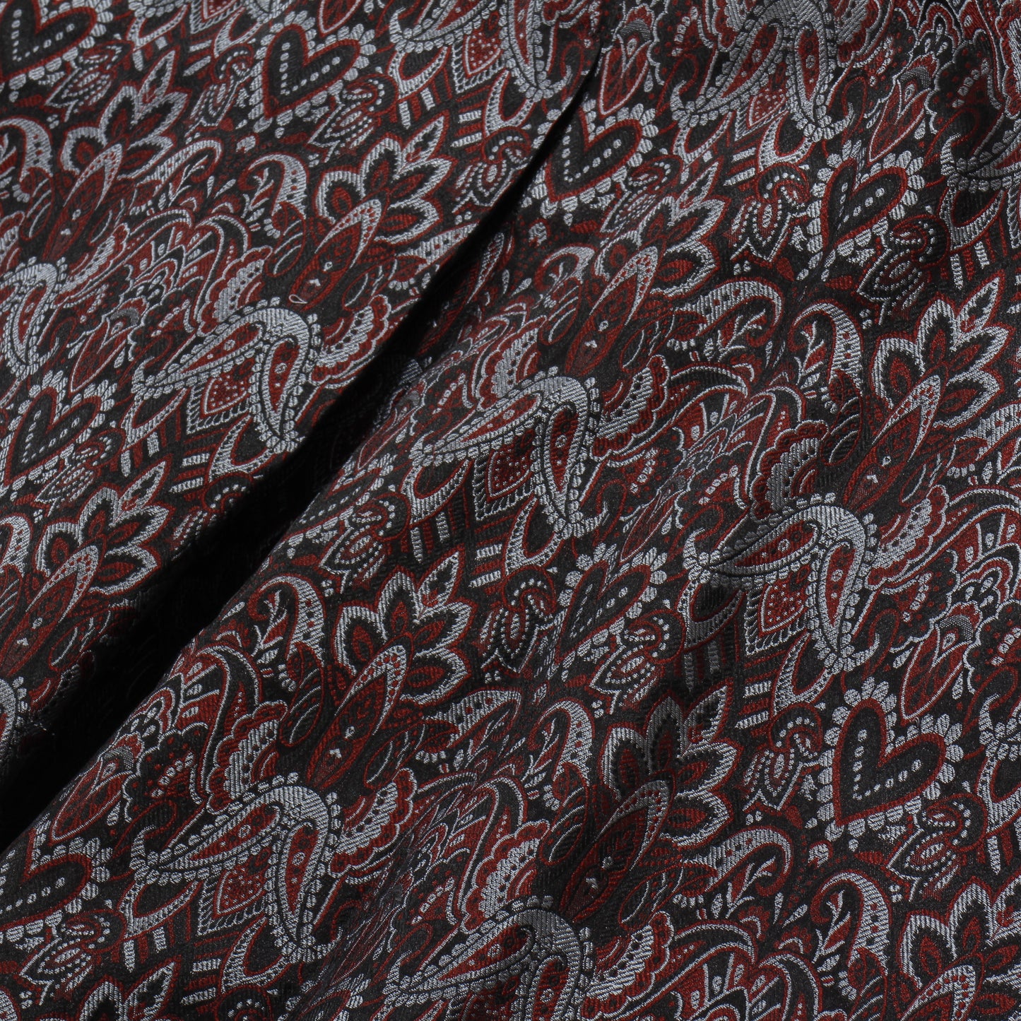 Persian Hand-Jaquard Hoodie Blouson /saxblue