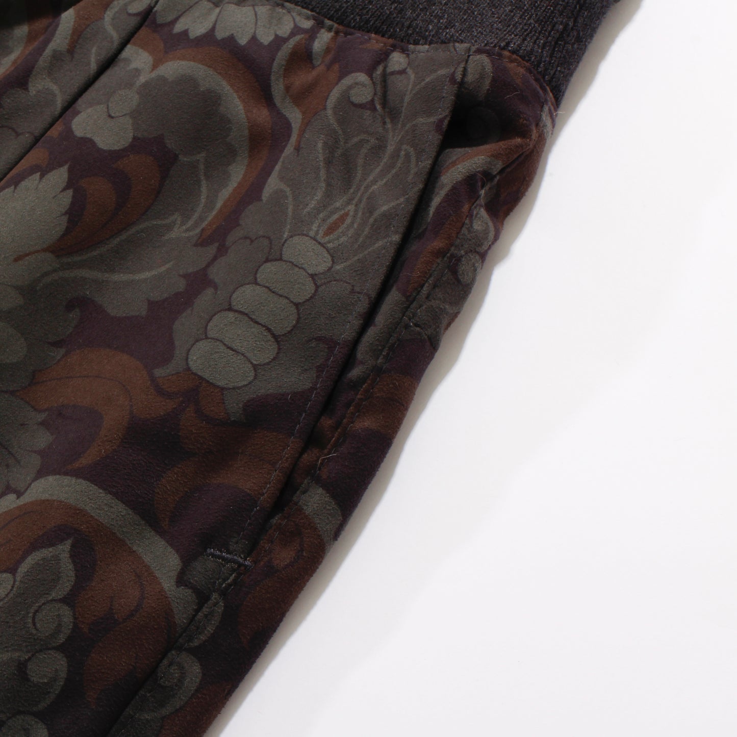 Buddha-Plant CottonRib Pants /dark yellow