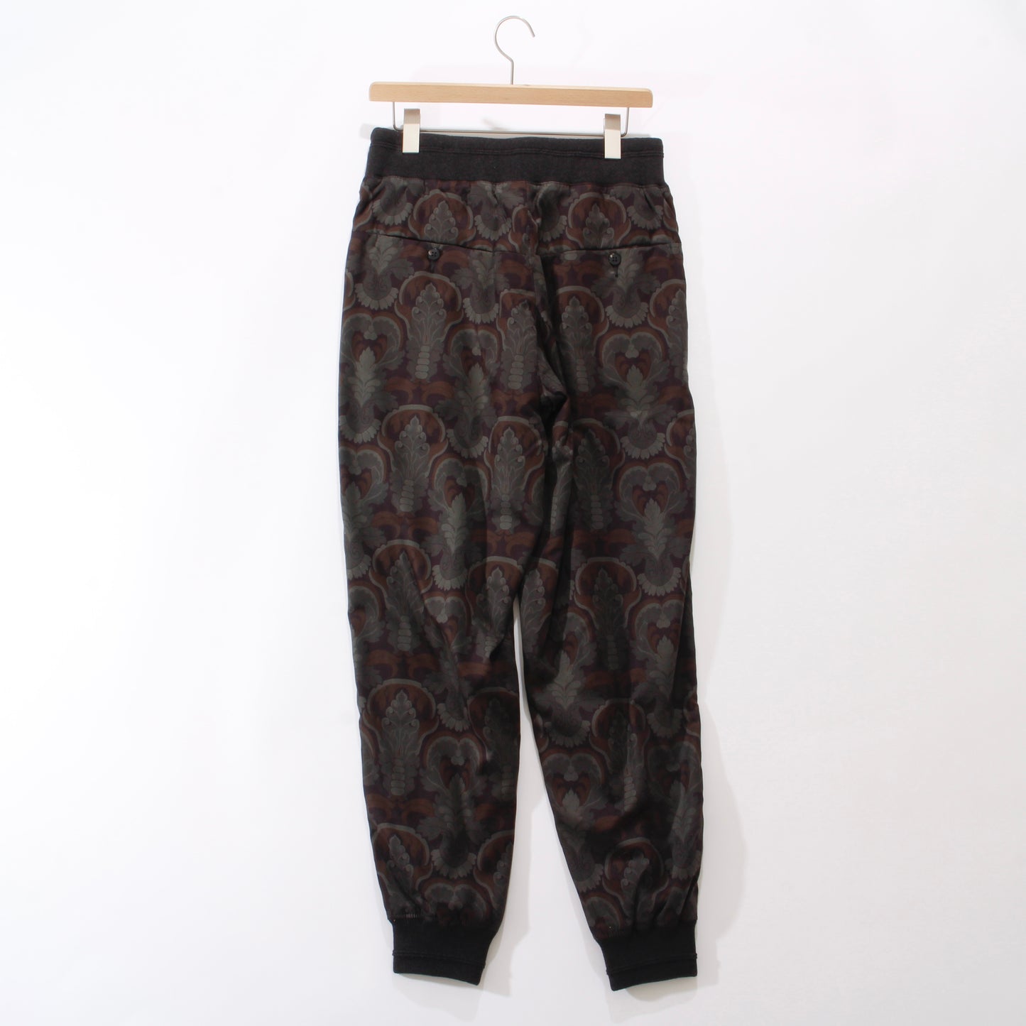 Buddha-Plant CottonRib Pants /dark yellow