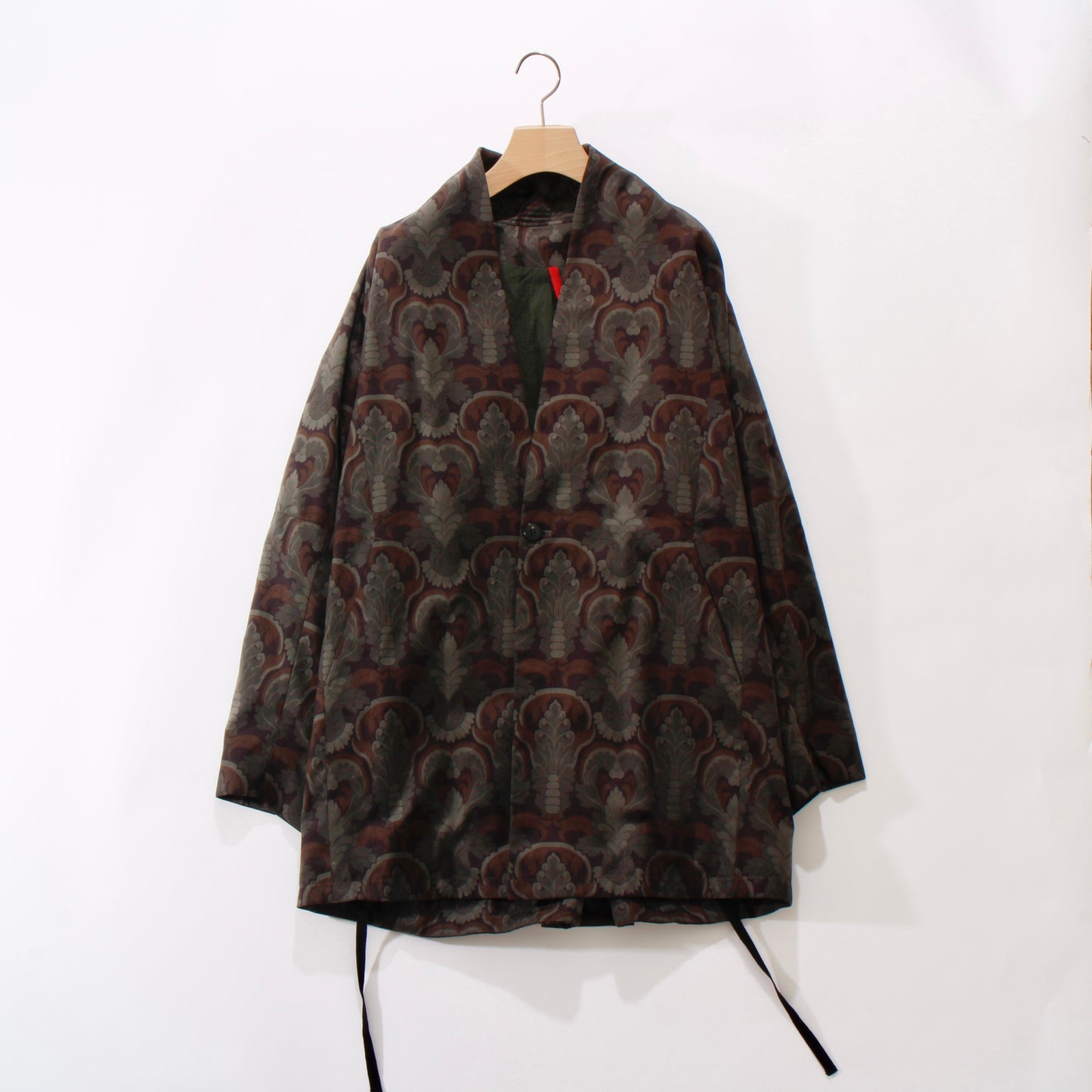 Buddha-Plant Fall Jacket / dark yellow