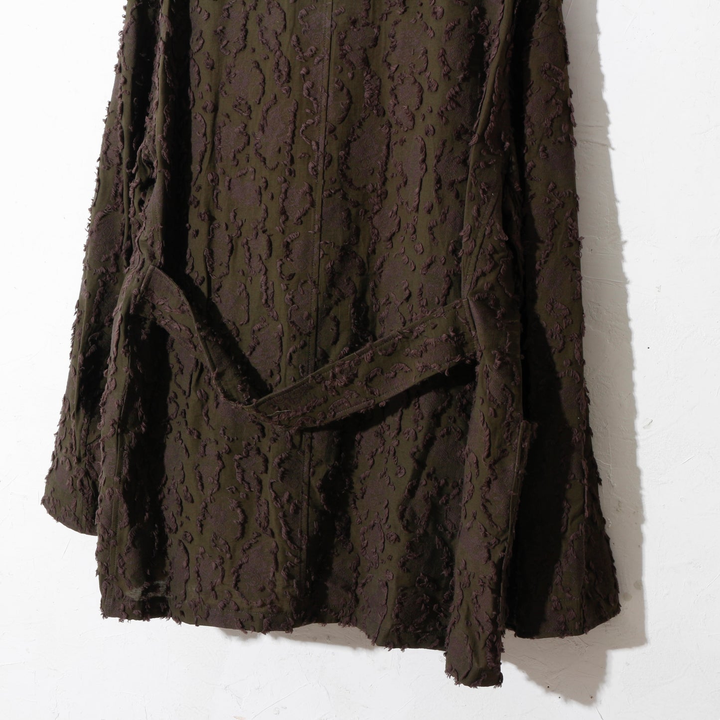 VICK CAMO RIBBON SHIRT /brown
