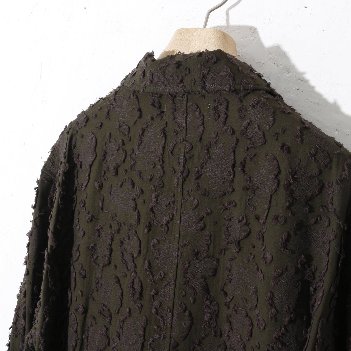 VICK CAMO RIBBON SHIRT /brown