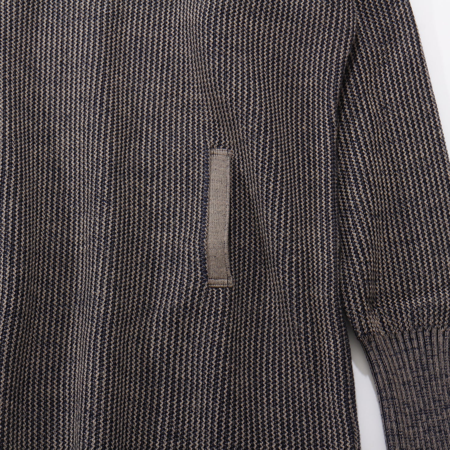 Plating Knit Cocoon Dress/beige