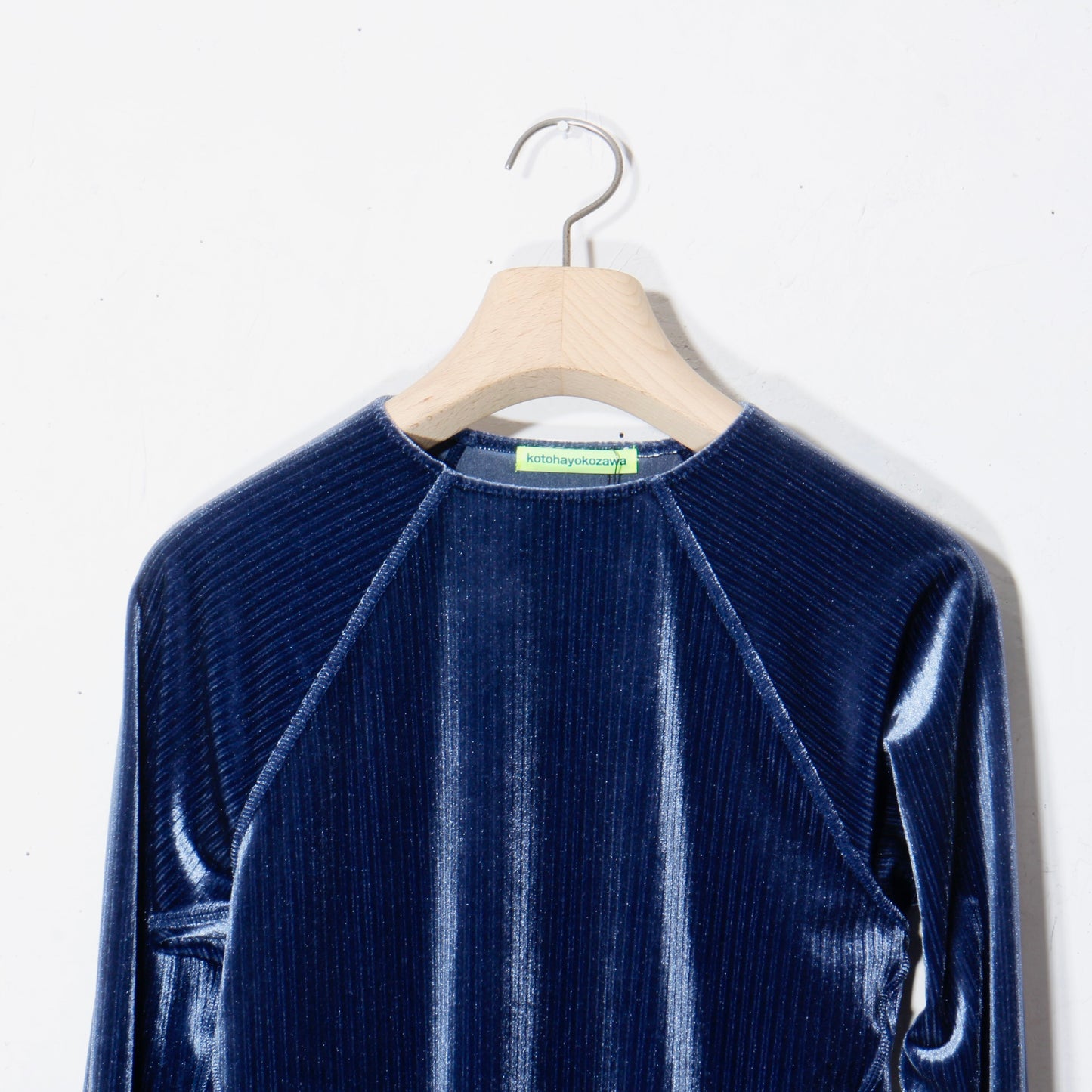 FLEX VELVET CUFF-GLOVE LONG TEE / navy