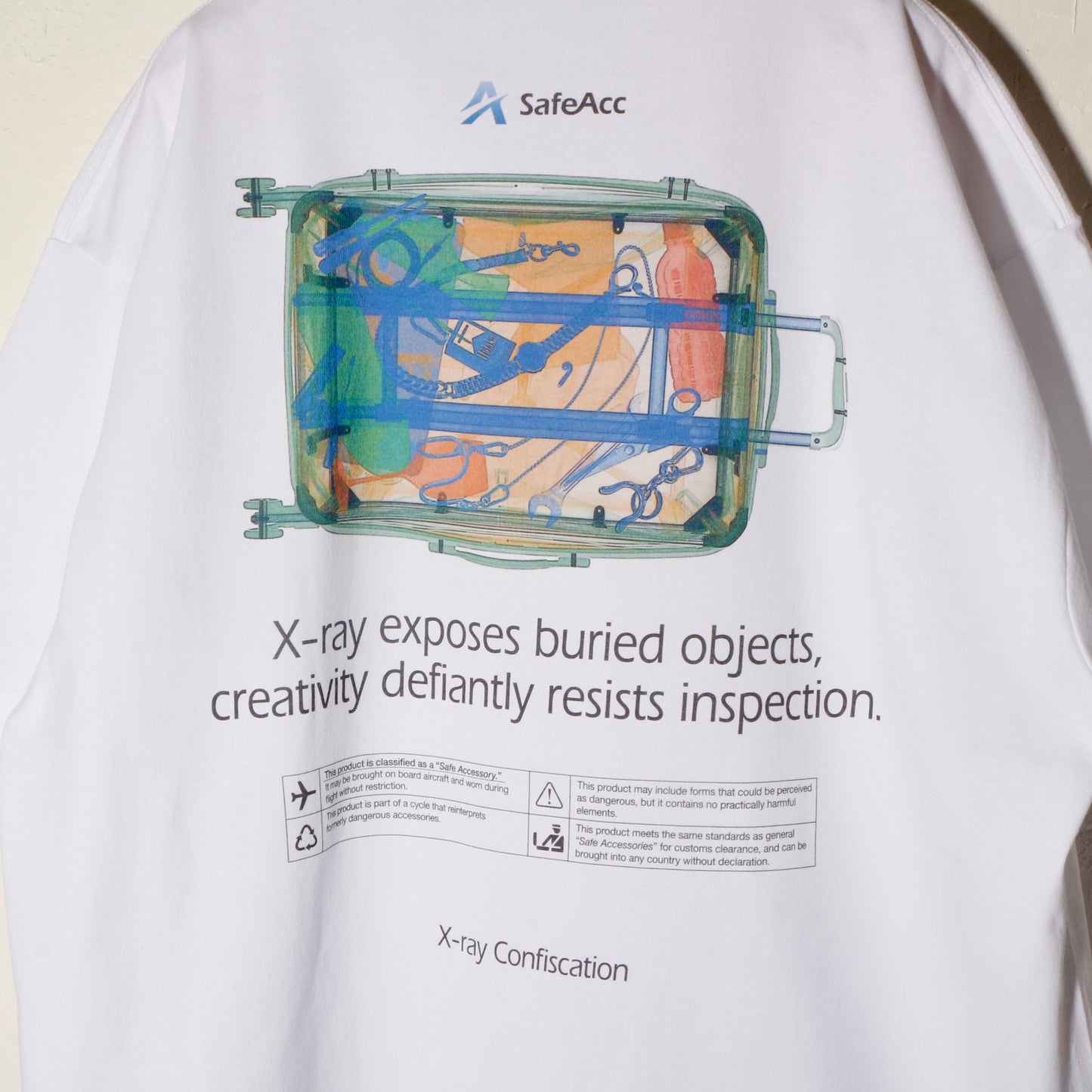X-Ray Baggage Tee / wh