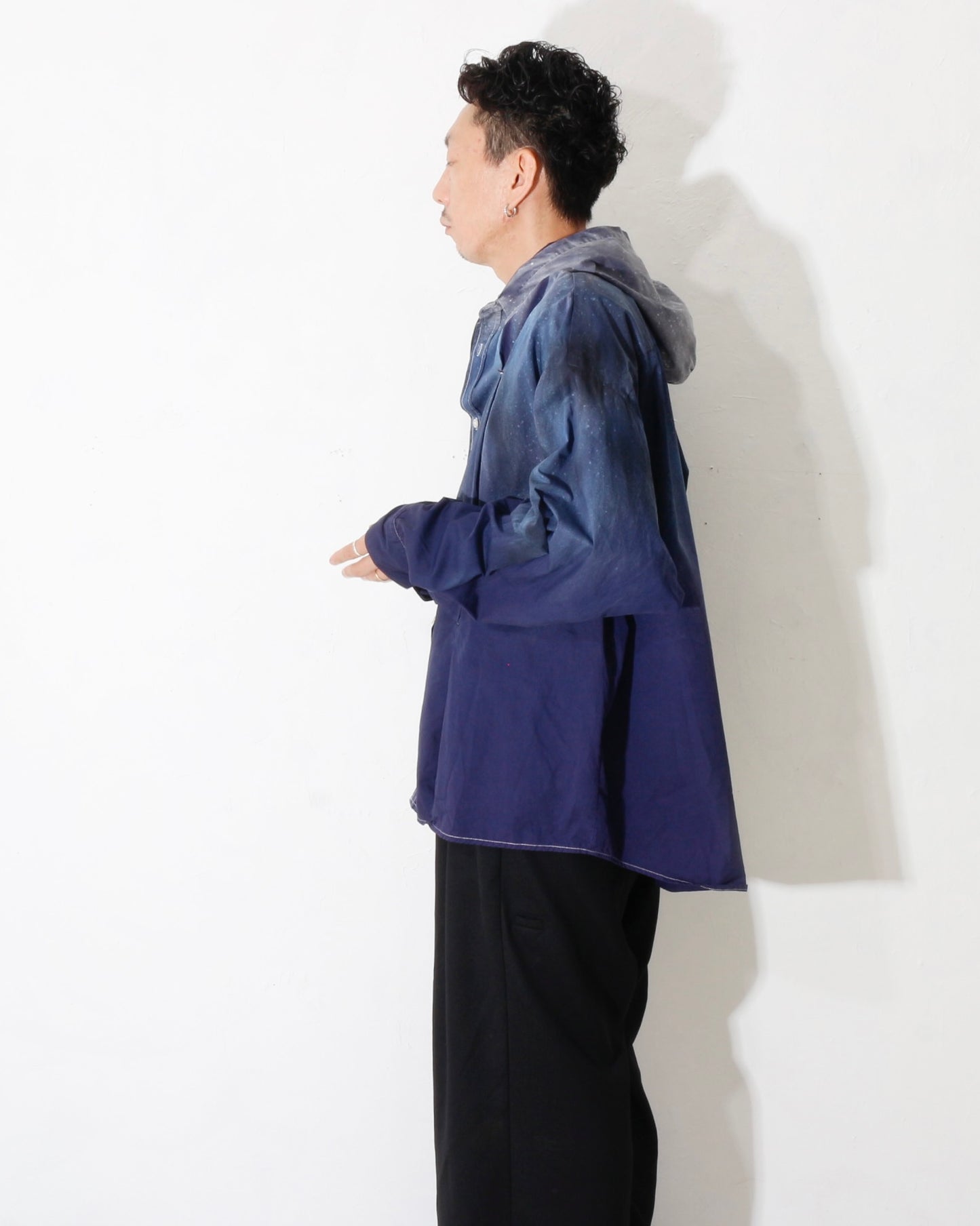 UCHIDA DYEING WORKS / hood shirts