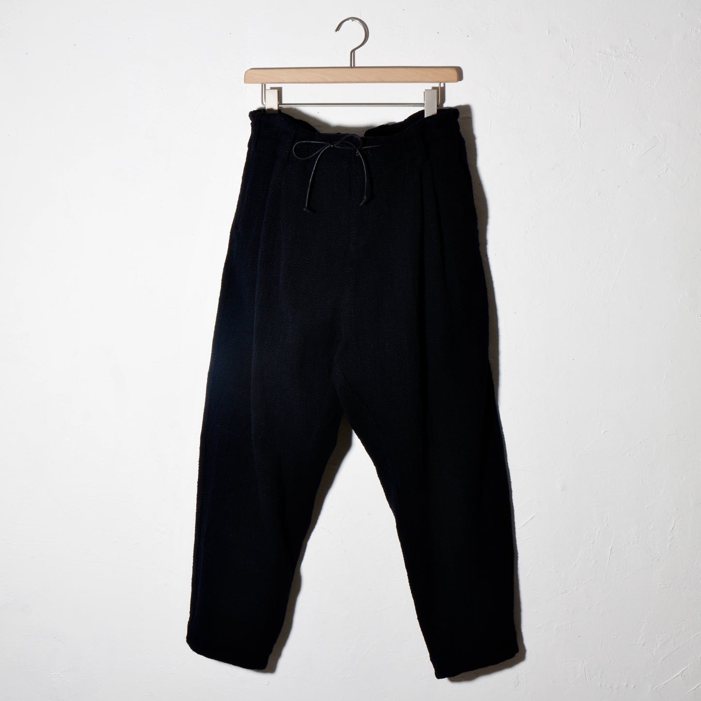 0 Count KhadiCotton Gokuraku Pants/ black