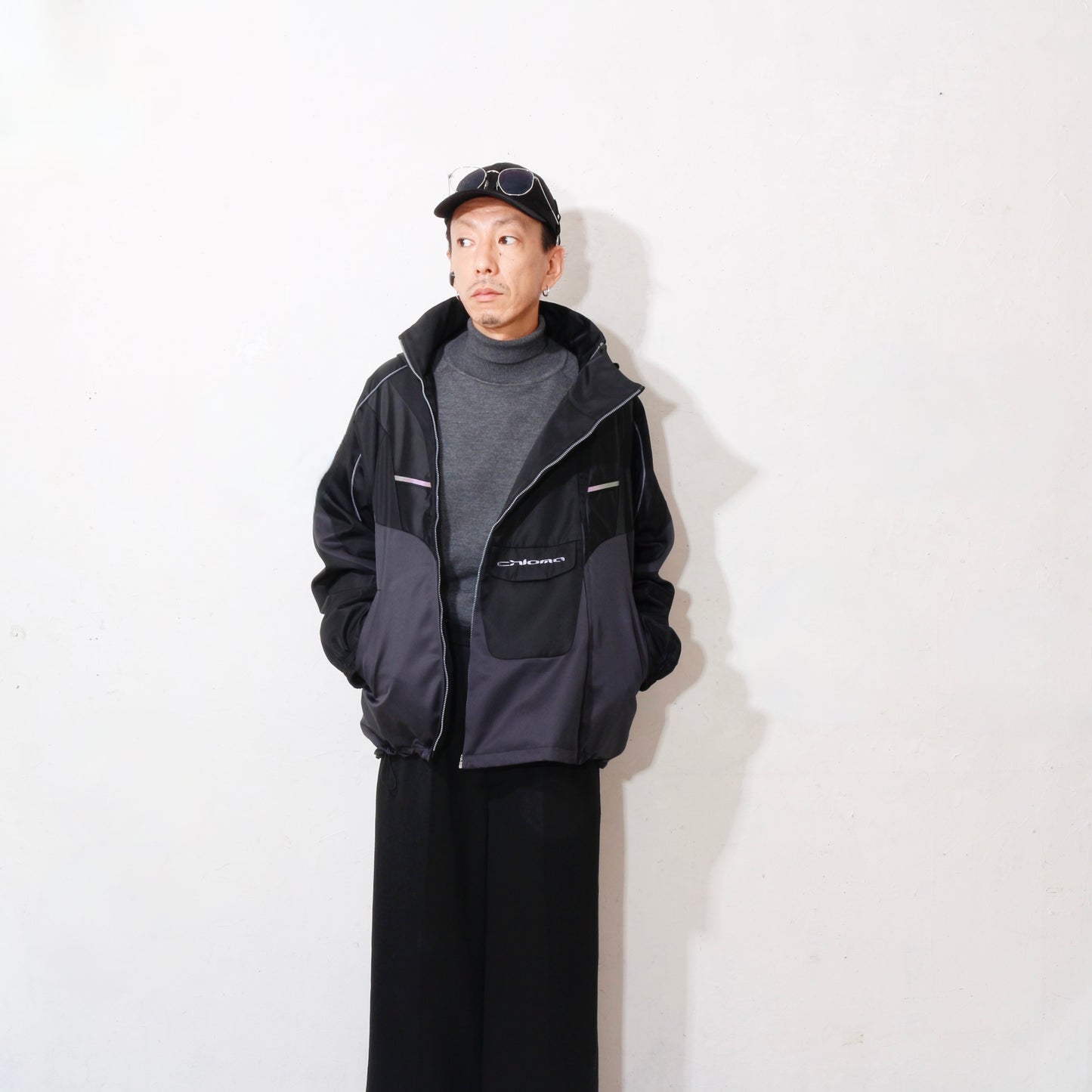 Y2K Anorak : division / cosmic black