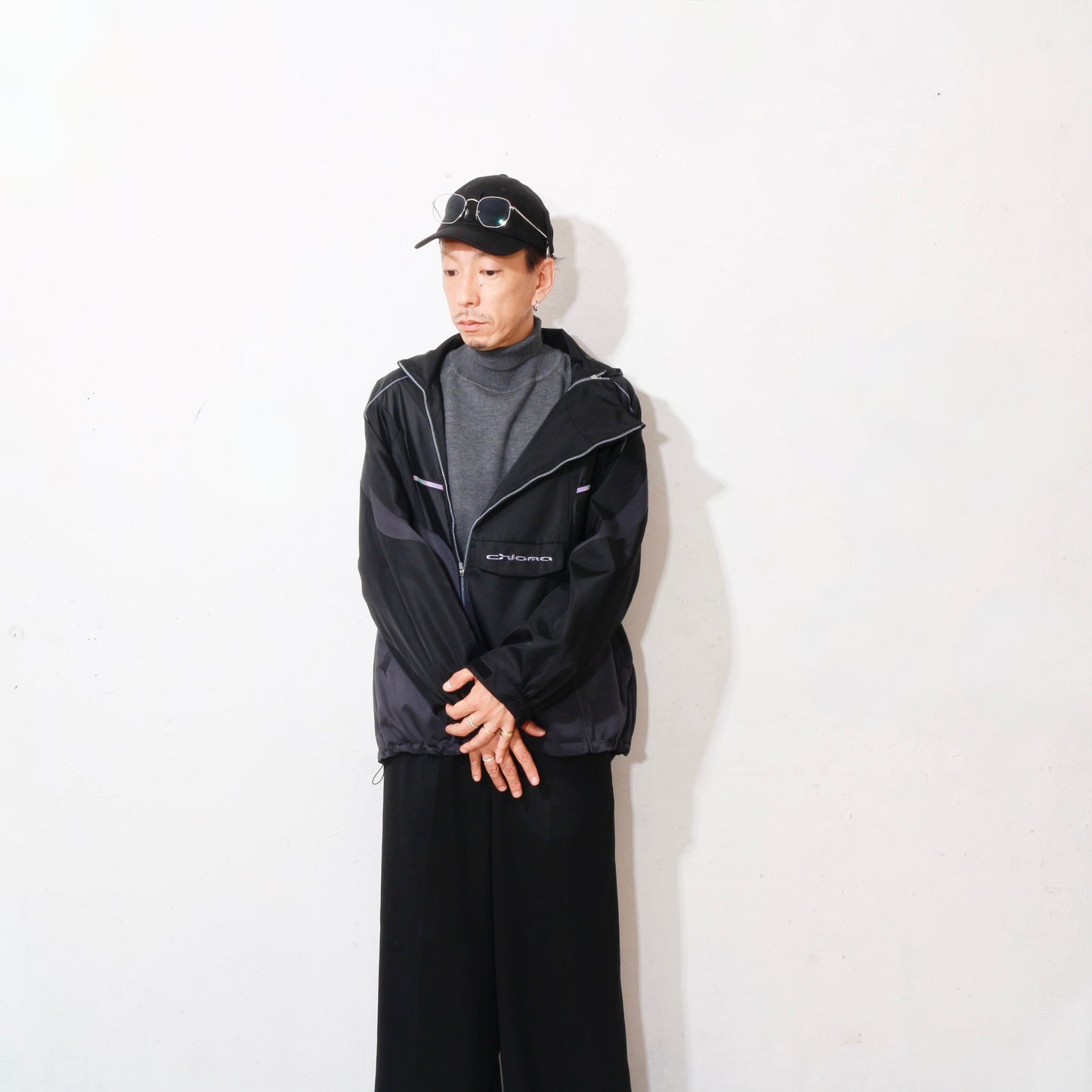 Y2K Anorak : division / cosmic black