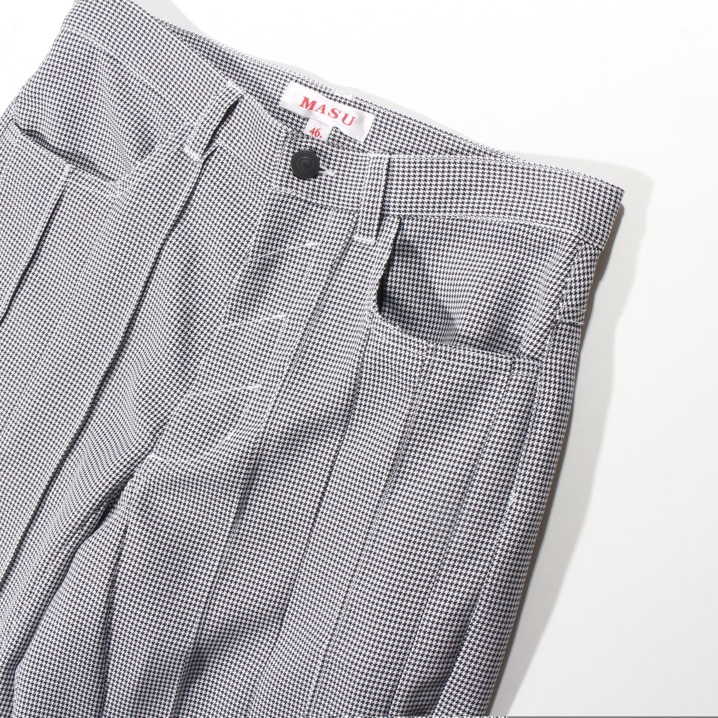 PLEATED PANTS / gray