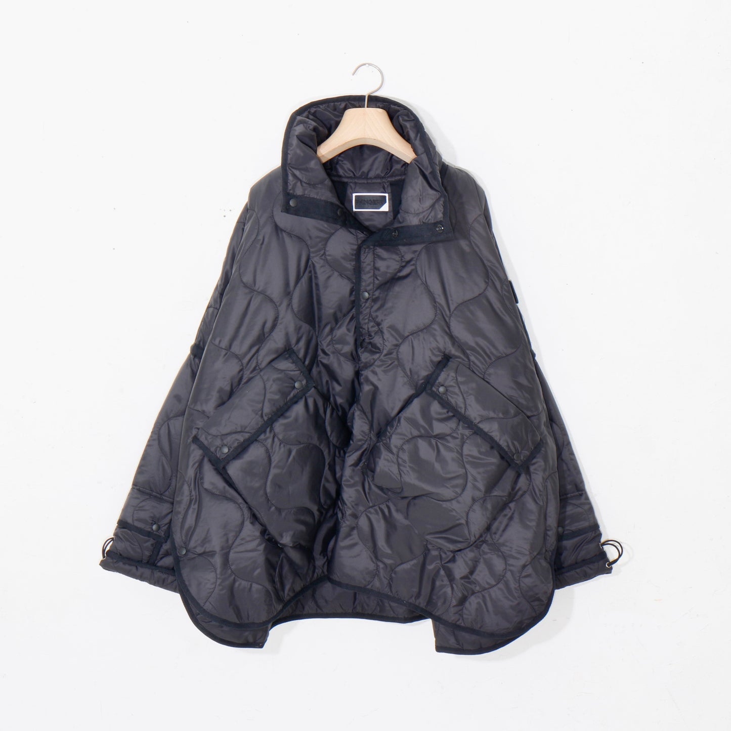 FUTON QUILT COAT / bk