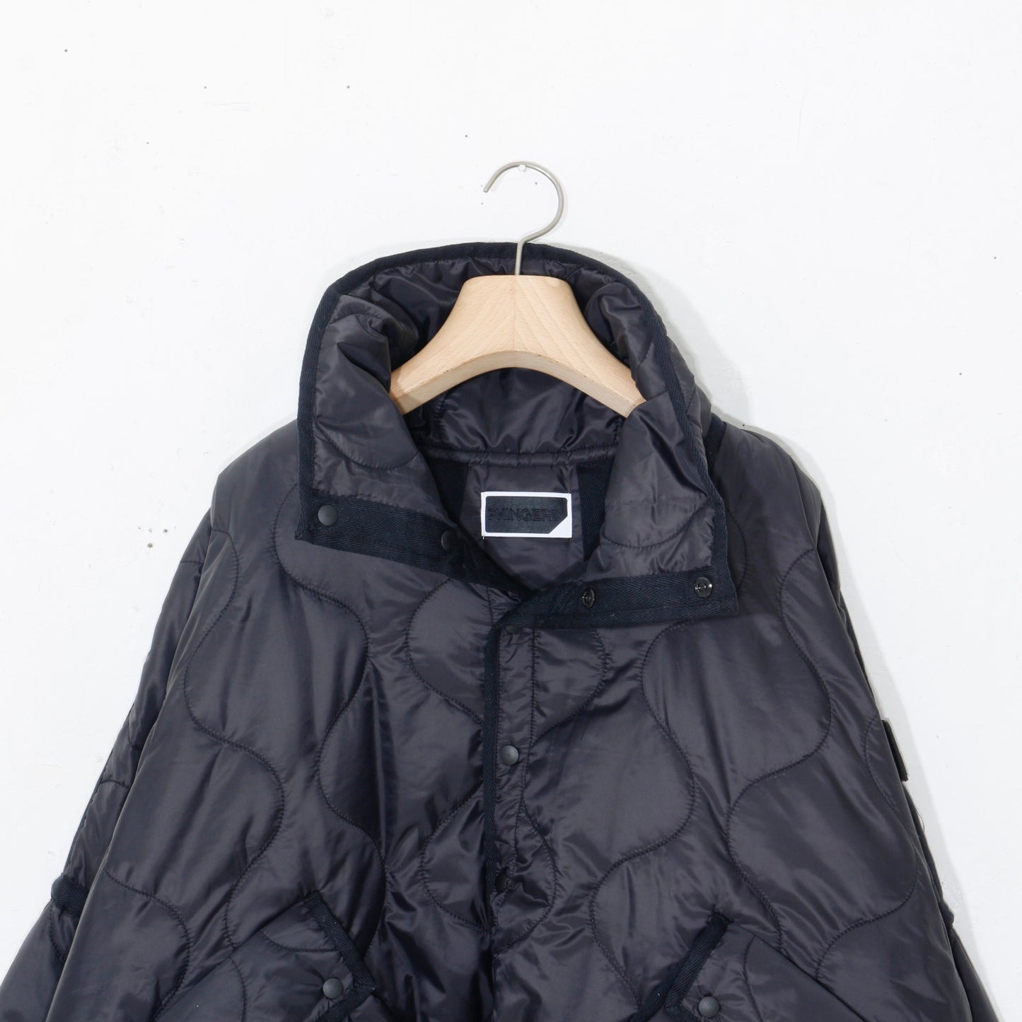 FUTON QUILT COAT / bk
