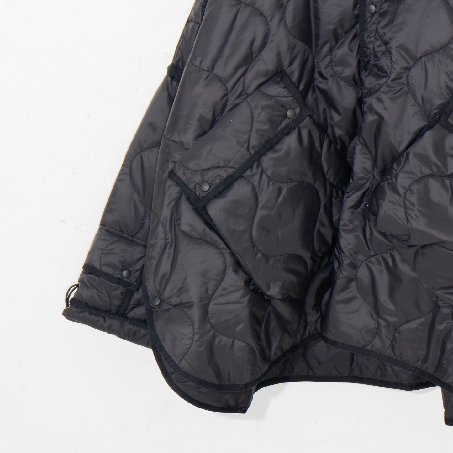 FUTON QUILT COAT / bk