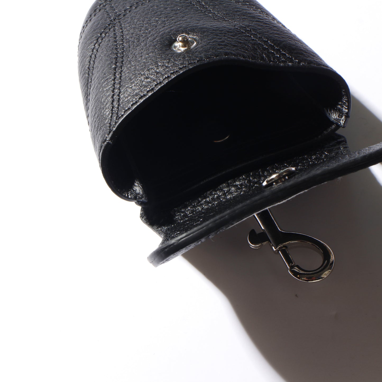 SPIKE PURSE / black/white