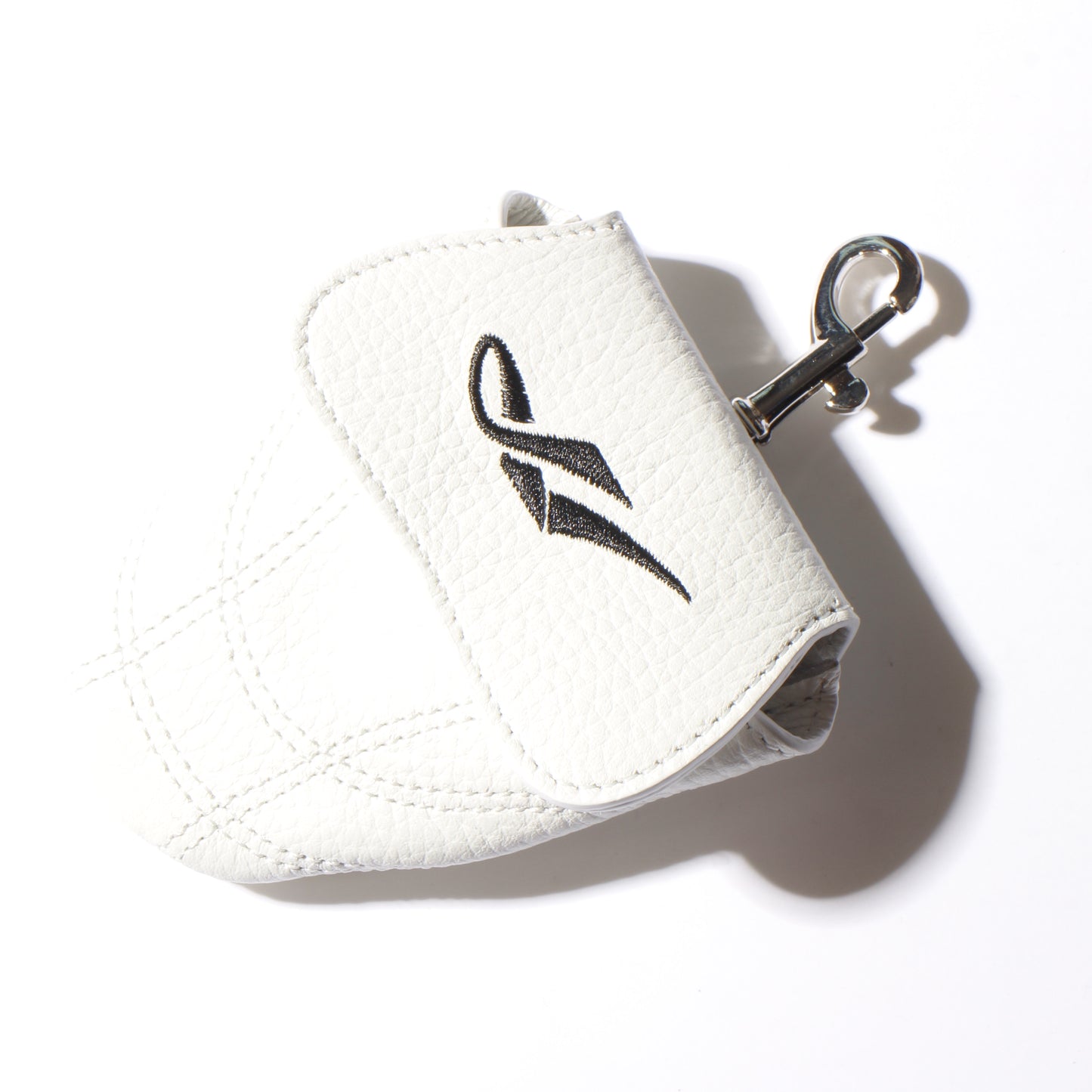 SPIKE PURSE / black/white