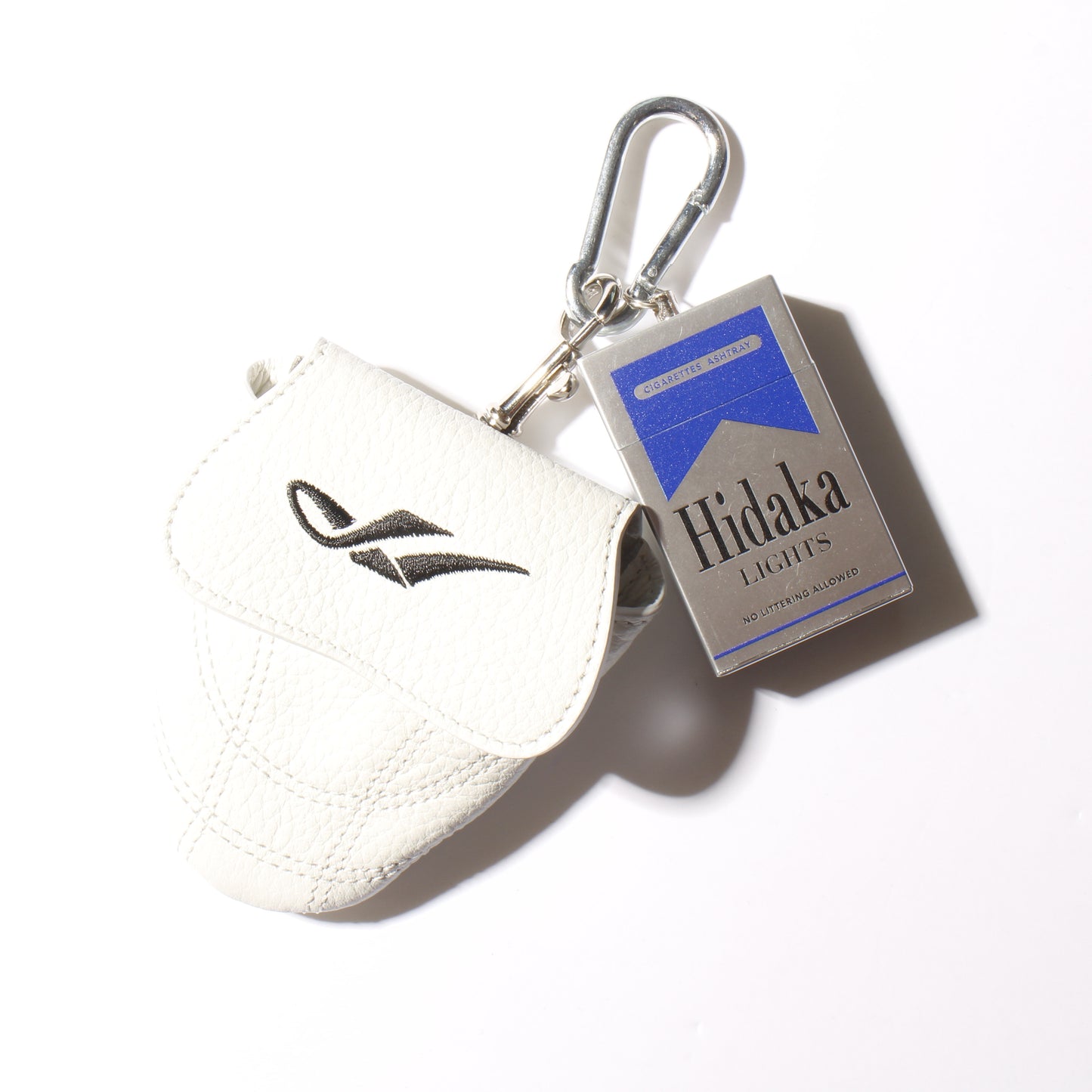 SPIKE PURSE / black/white