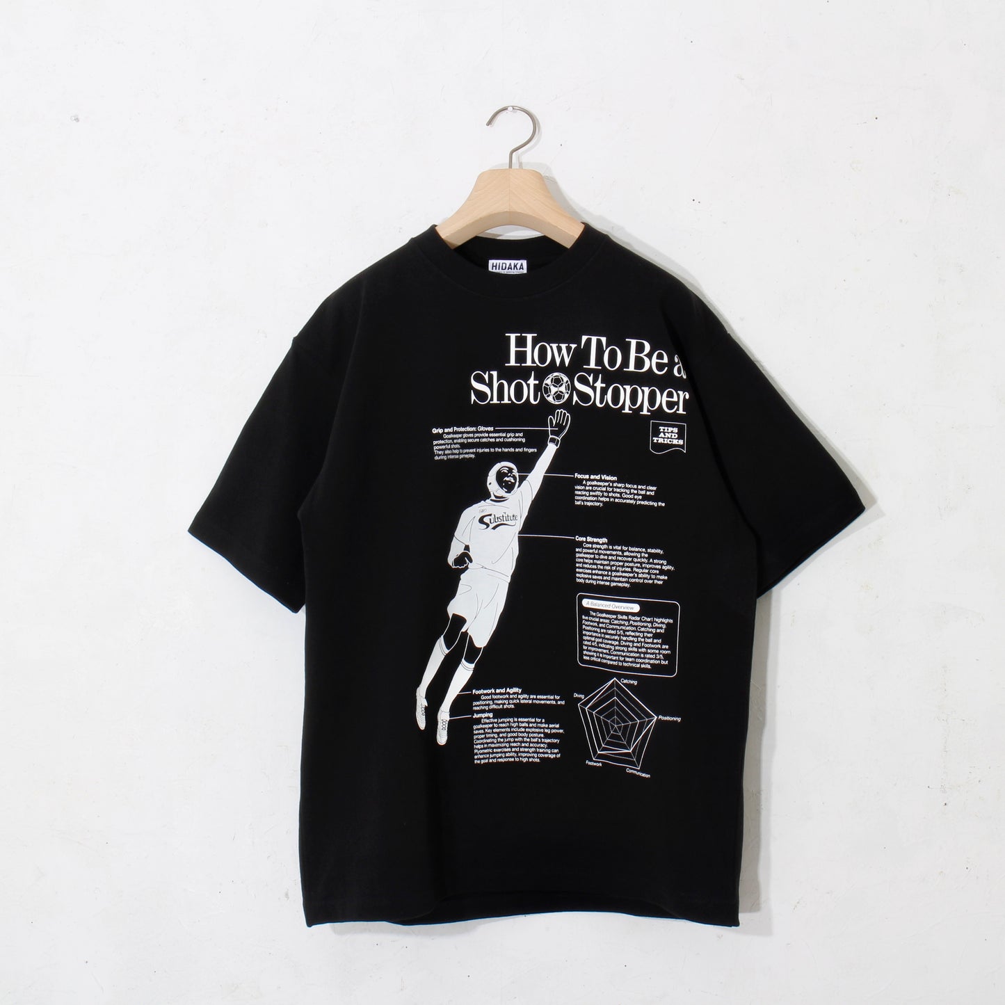 GK TEE / black