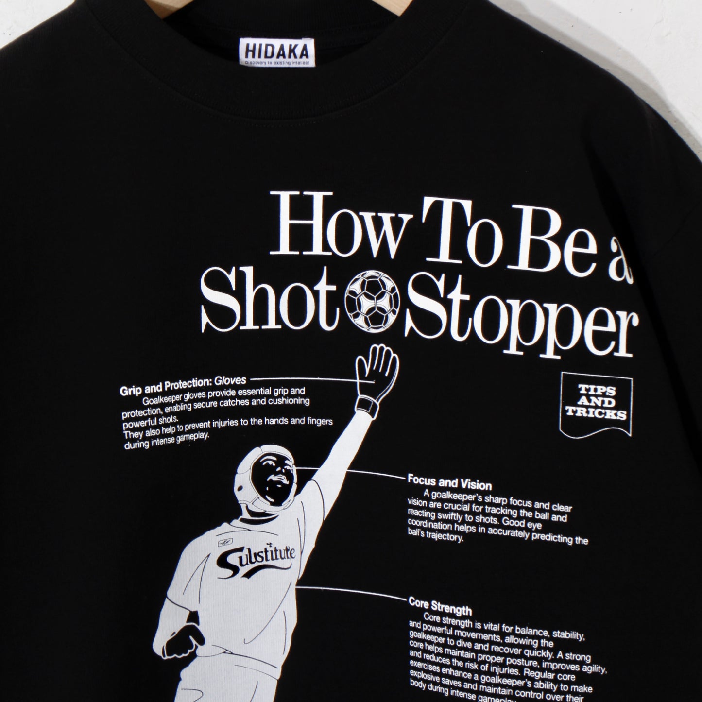 GK TEE / black