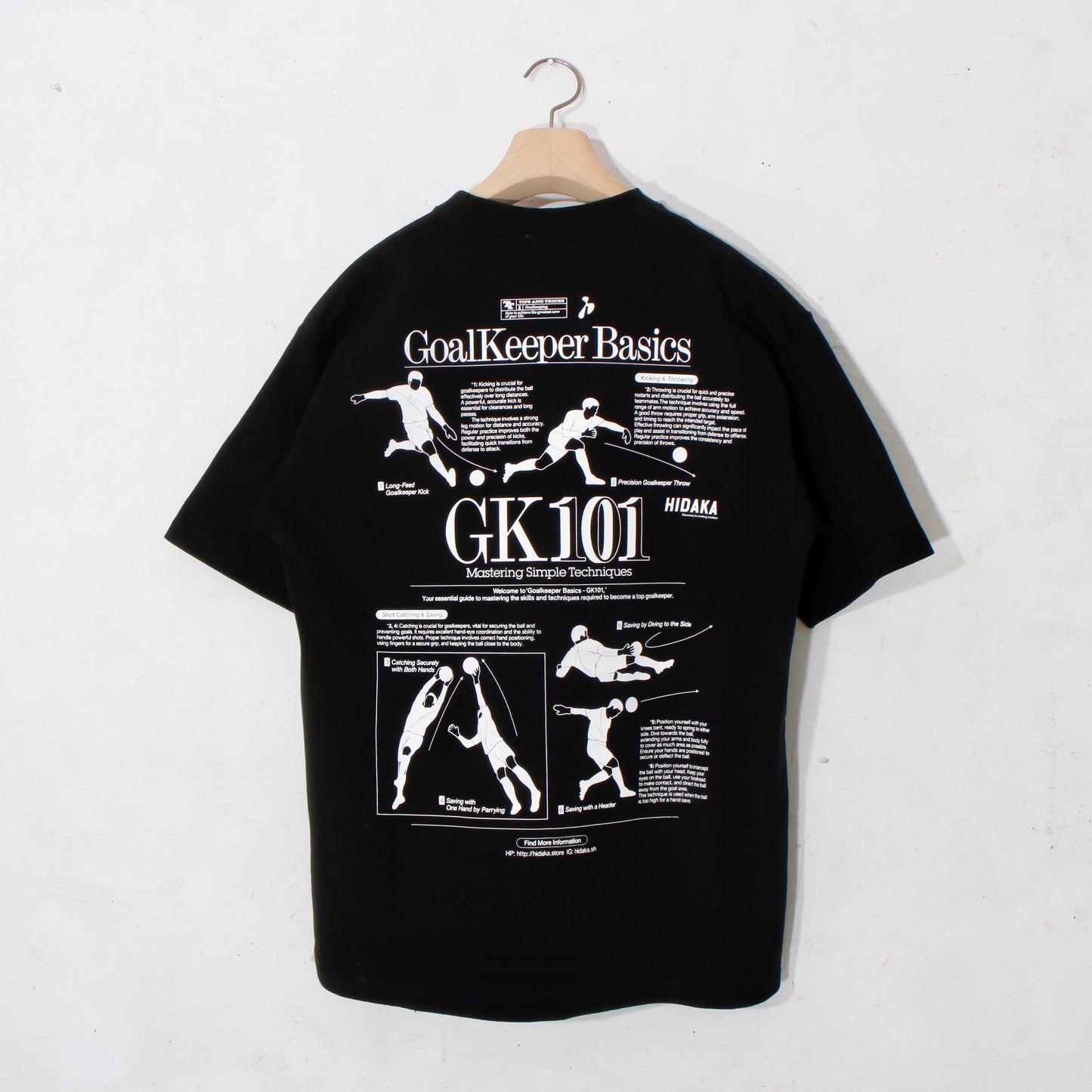 GK TEE / black