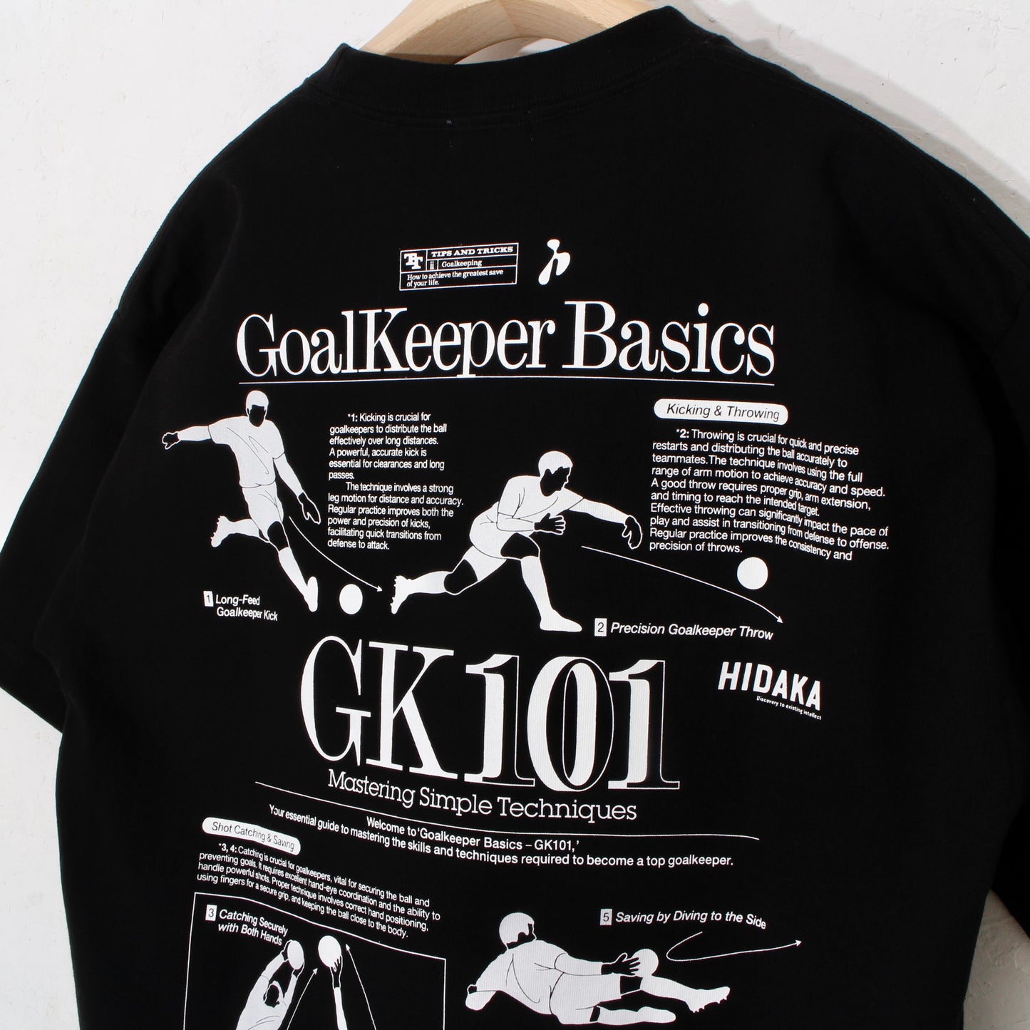 GK TEE / black