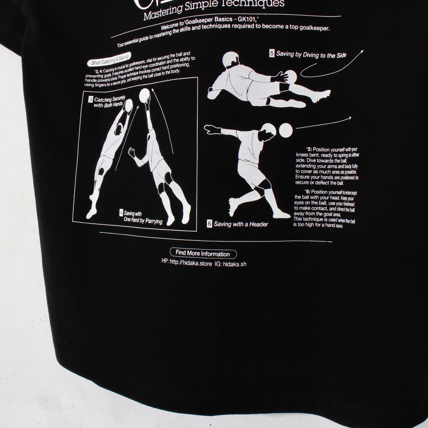 GK TEE / black