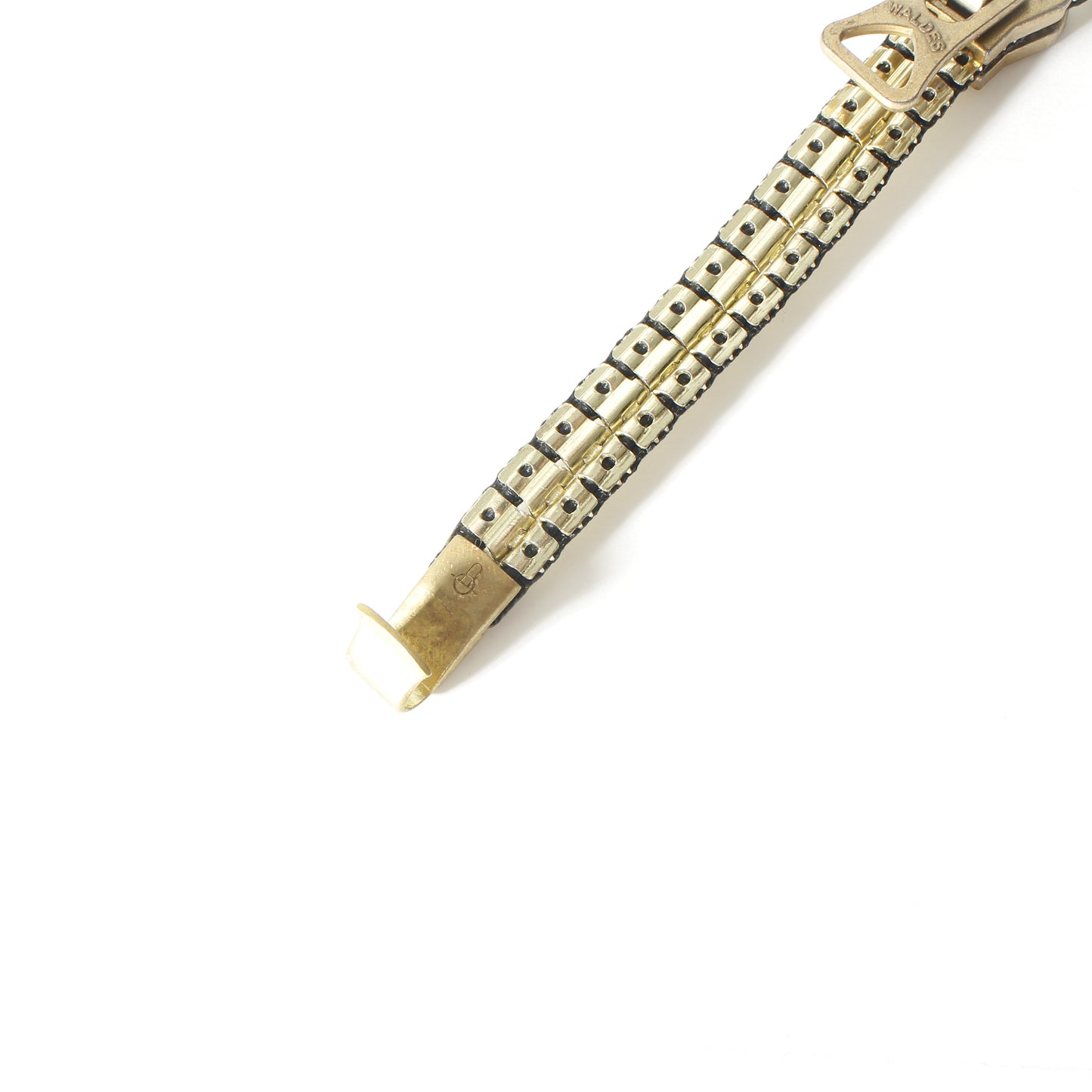 zip bracelet / gold /black / silver