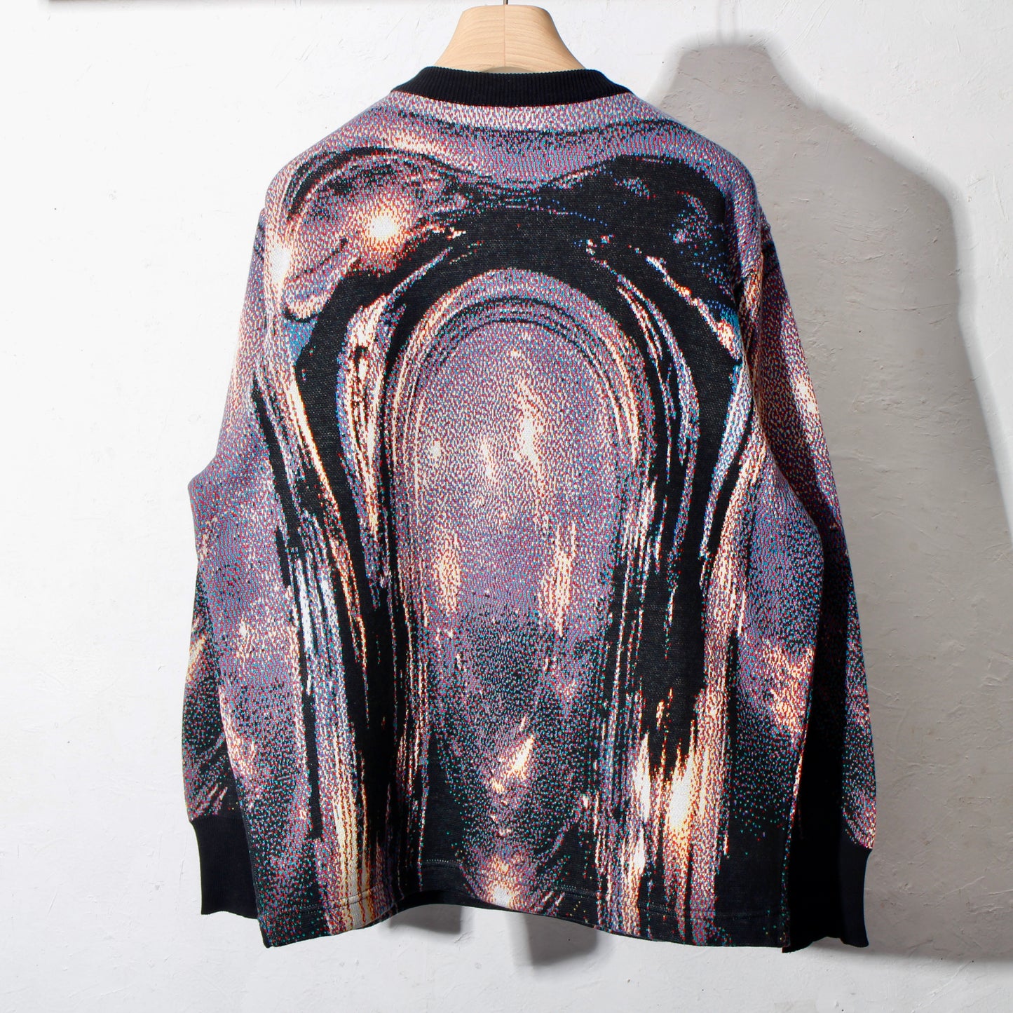 Orbs Knit Sweater / night