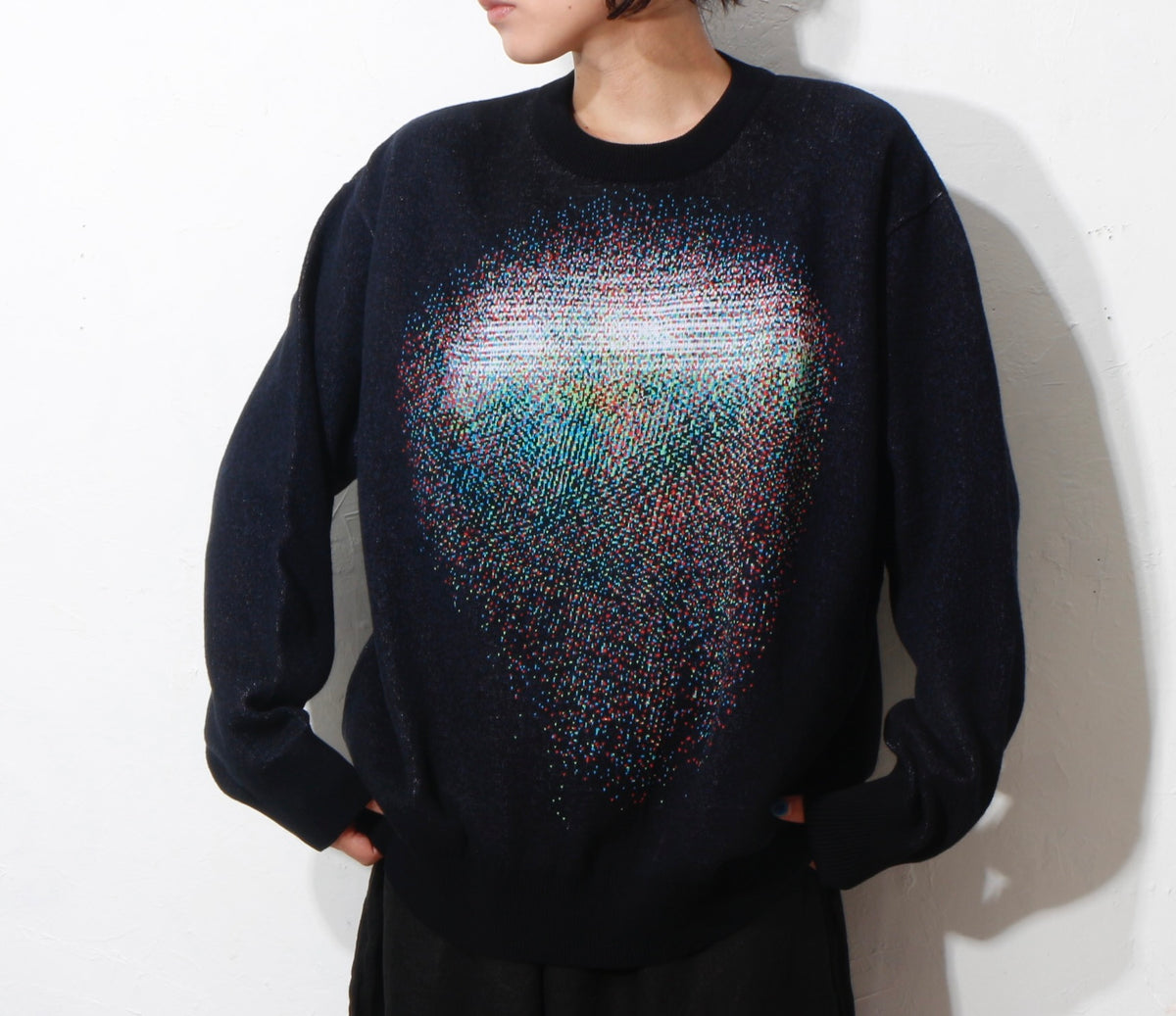 Photon_Knit_Sweater / black