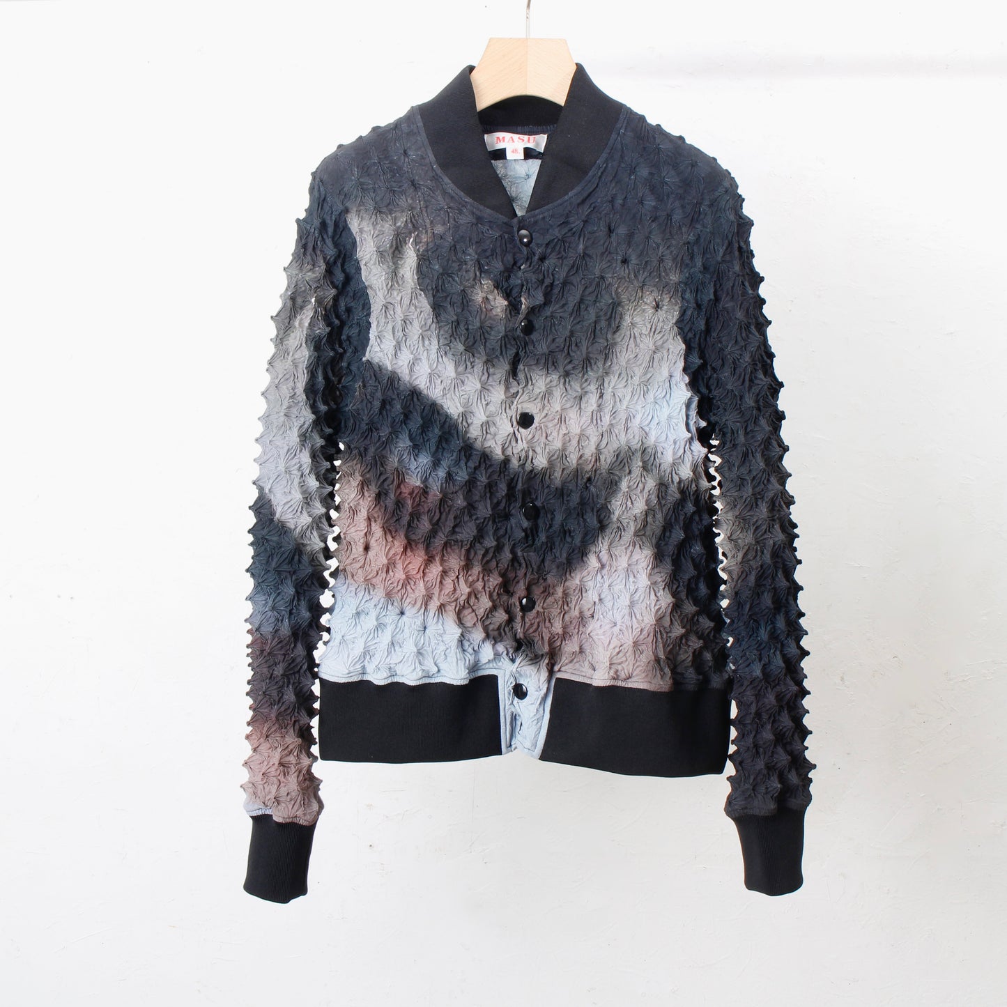 SPIKY VARSITY JACKET / LUCIFER
